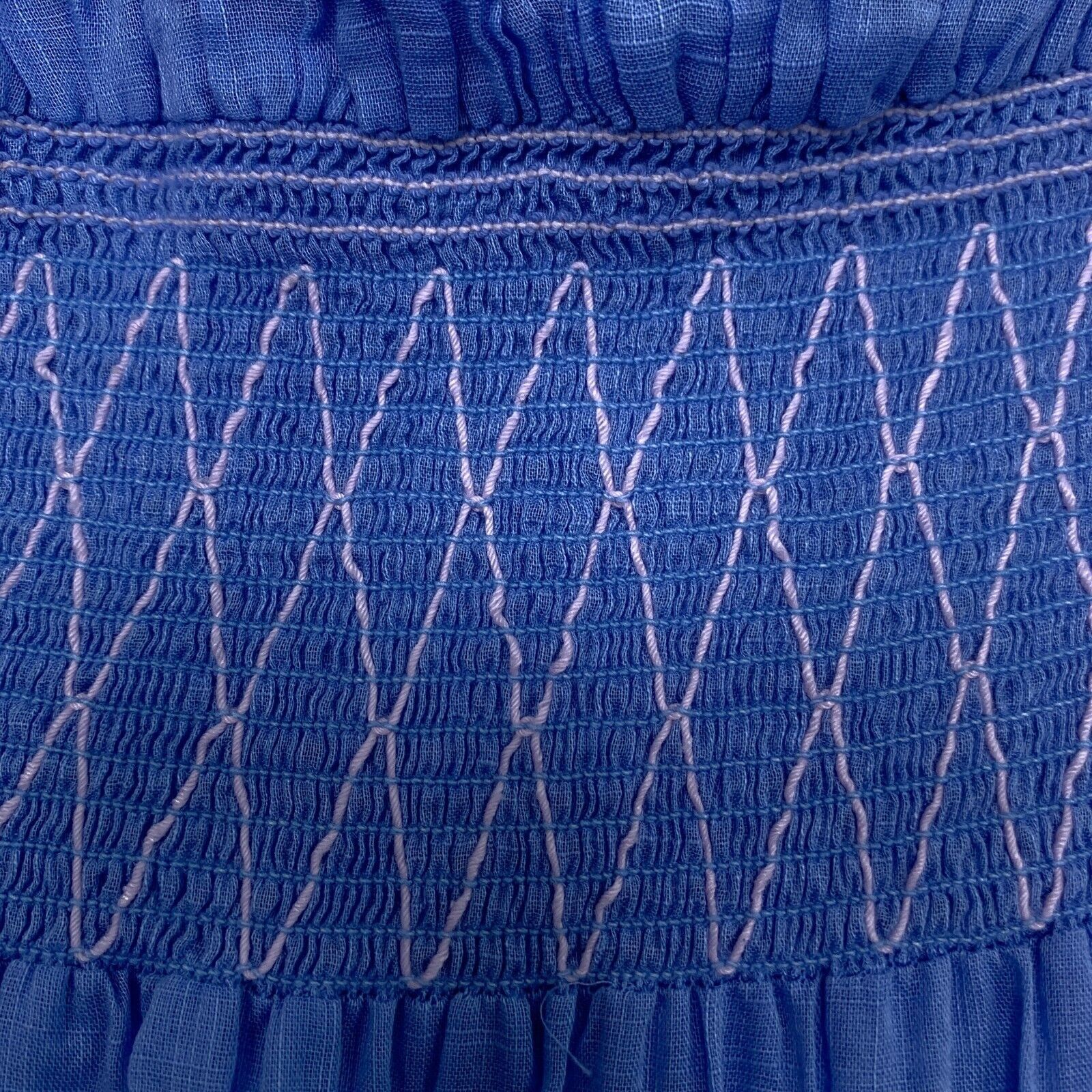 J.Crew J Crew Cabana Strapless Midi Dress Blue Womens 2 Size XS / US 0-2 / IT 36-38 - 3 Thumbnail