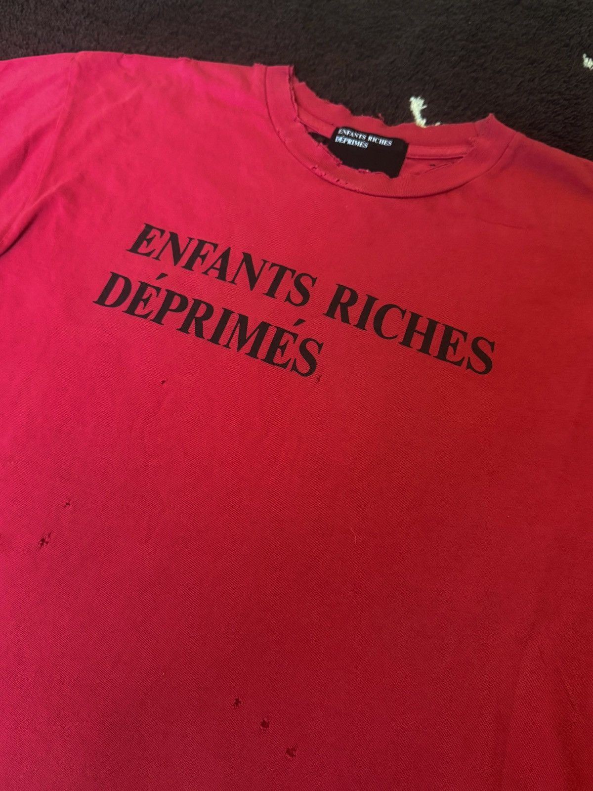 Enfants Riches Deprimes Enfants Riches Deprimes logo t shirt Size US S / EU 44-46 / 1 - 2 Thumbnail
