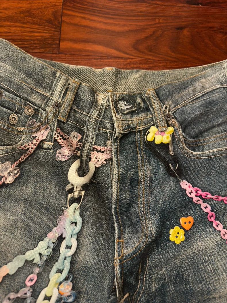 Acne Studios acne studiosCandy chain jeans 2503-Nextarrow Size US 28 / EU 44 - 2 Thumbnail