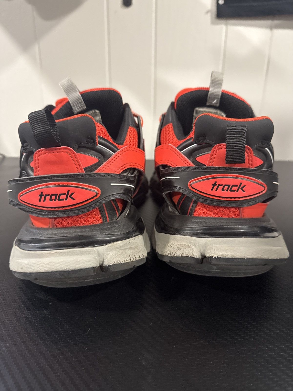 Balenciaga Balenciaga Tracks red black Size US 9 / EU 42 - 4 Thumbnail