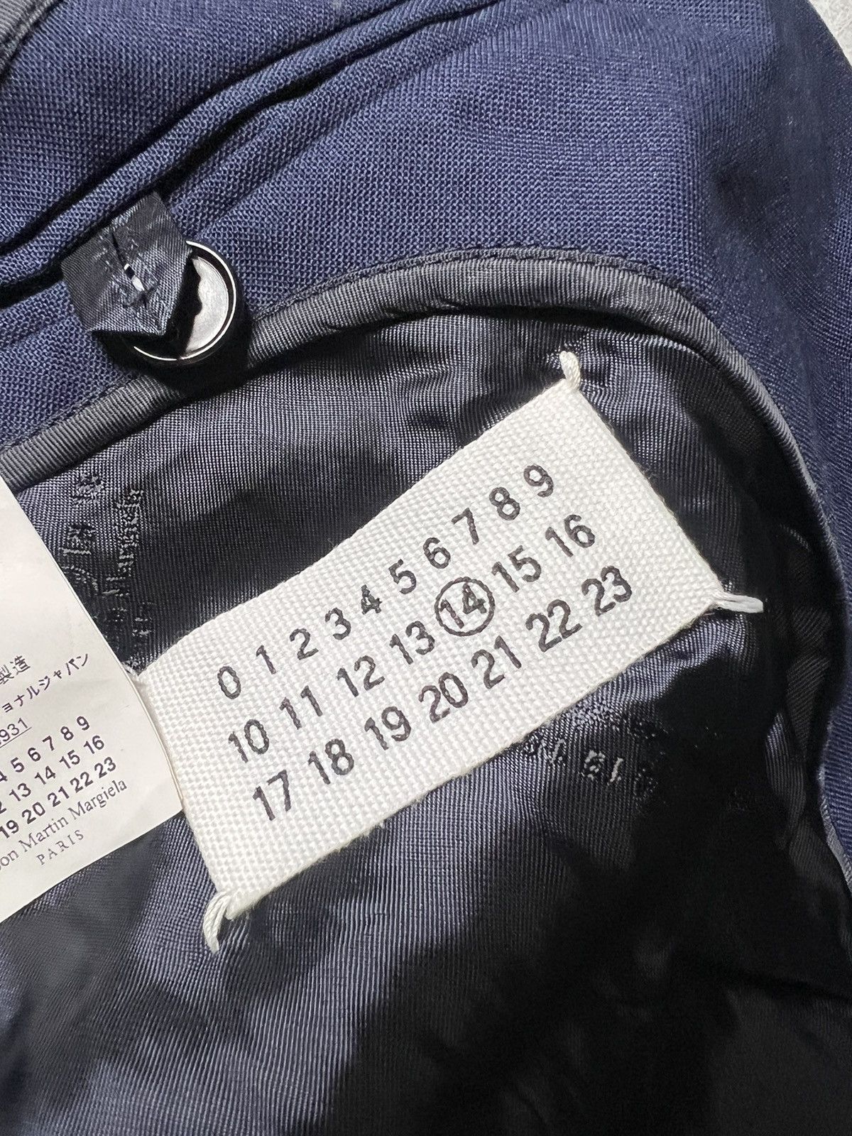 Maison Margiela Maison Margiela S/S14 Line 14 2B slim blazer Size 46S - 7 Thumbnail