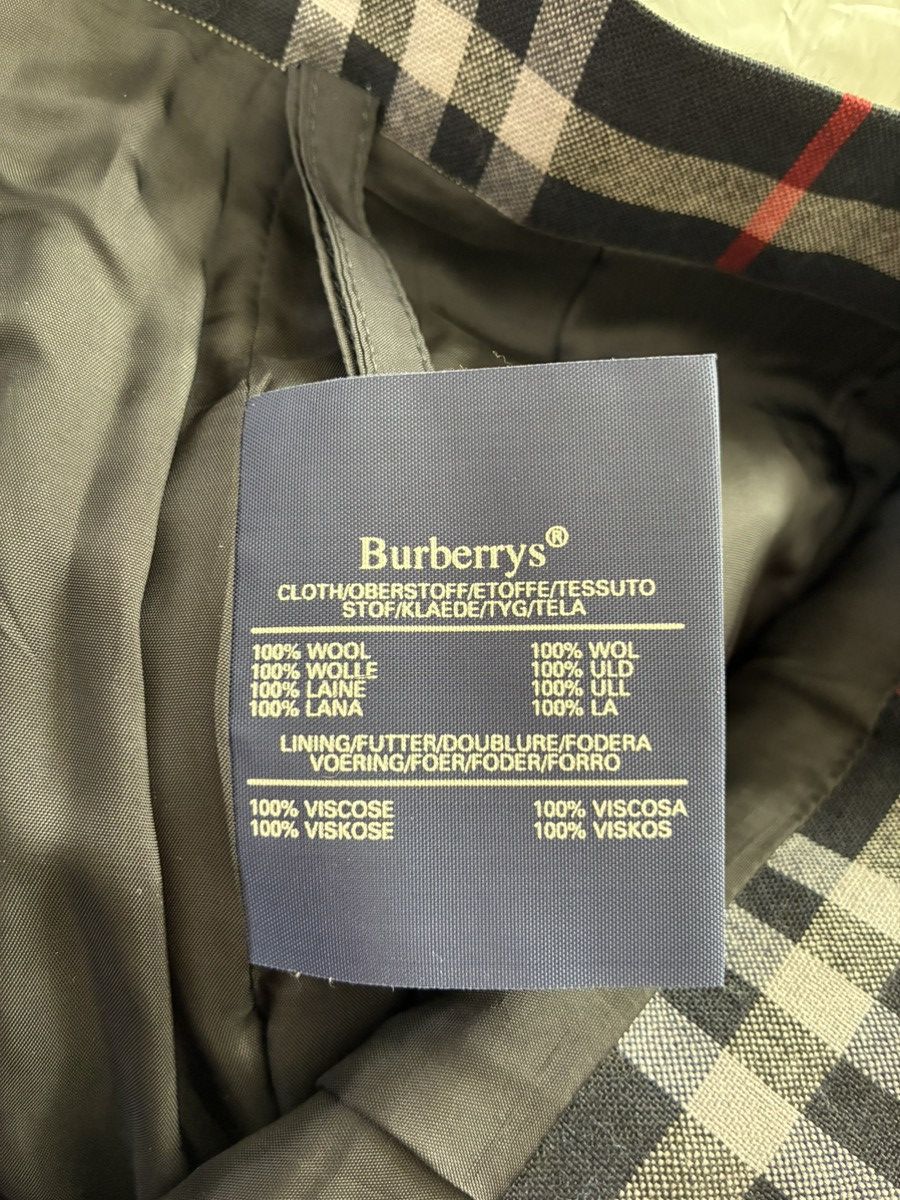 Burberry Burberrys Vintage Nova Pleated Skirt Size 25" / US 0 / IT 36 - 3 Thumbnail
