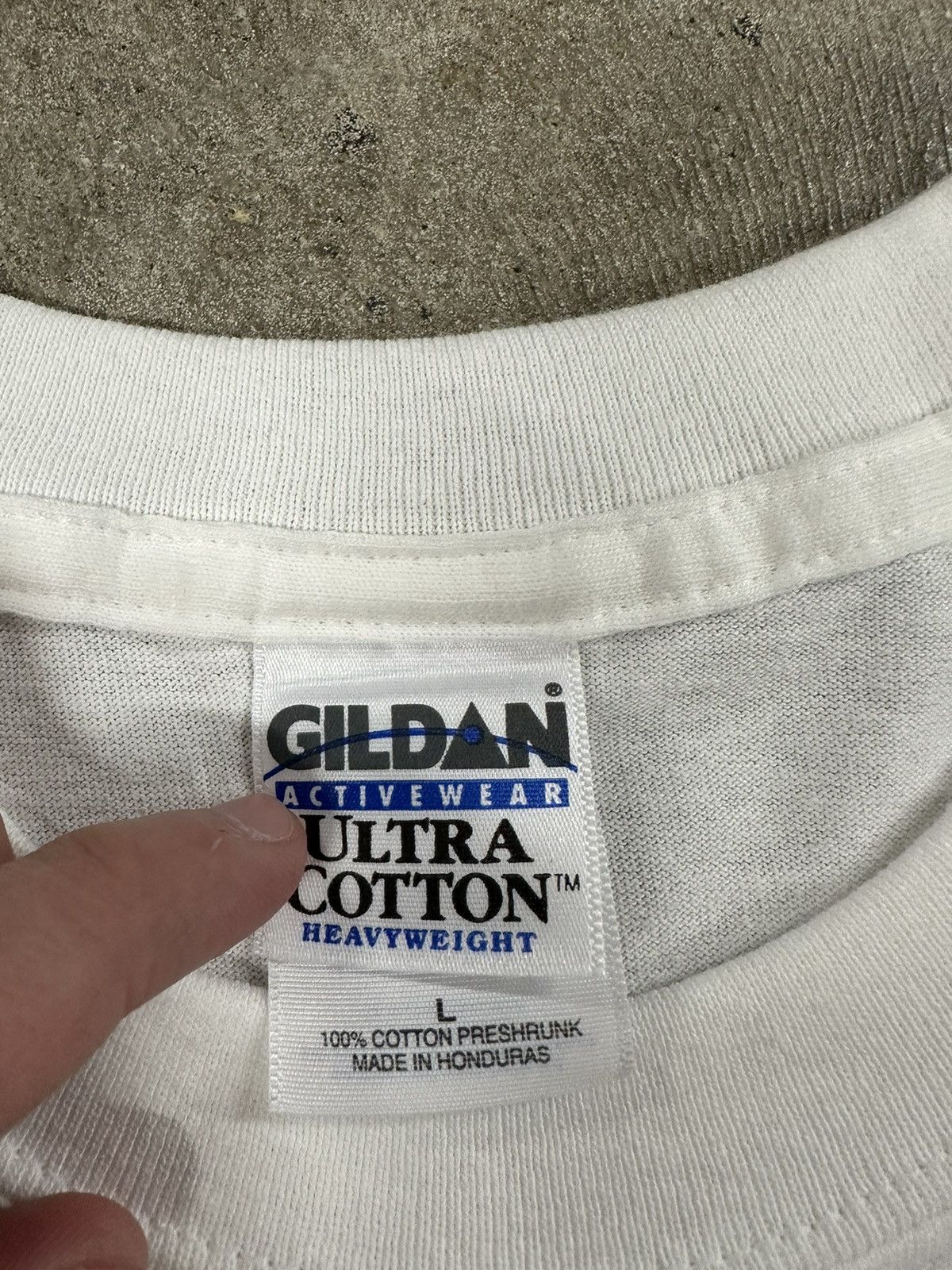 Gildan × Vintage Vintage 90s Mistletoe Belt Company Graphic Fishing T-Shirt Size US L / EU 52-54 / 3 - 13 Thumbnail