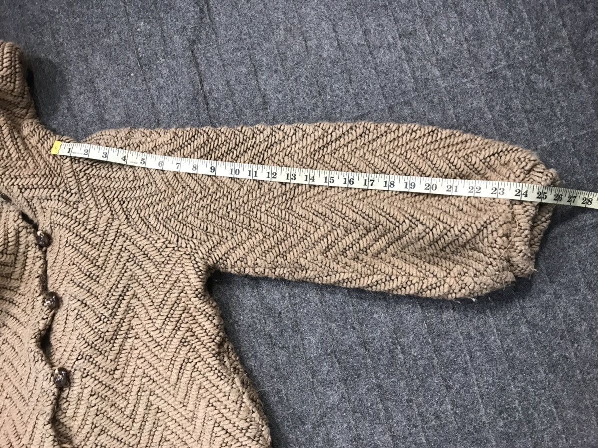 Issey Miyake Tsumori Chisato Issey Miyake Knit Shevron Hooded Jacket Size M / US 6-8 / IT 42-44 - 11 Thumbnail