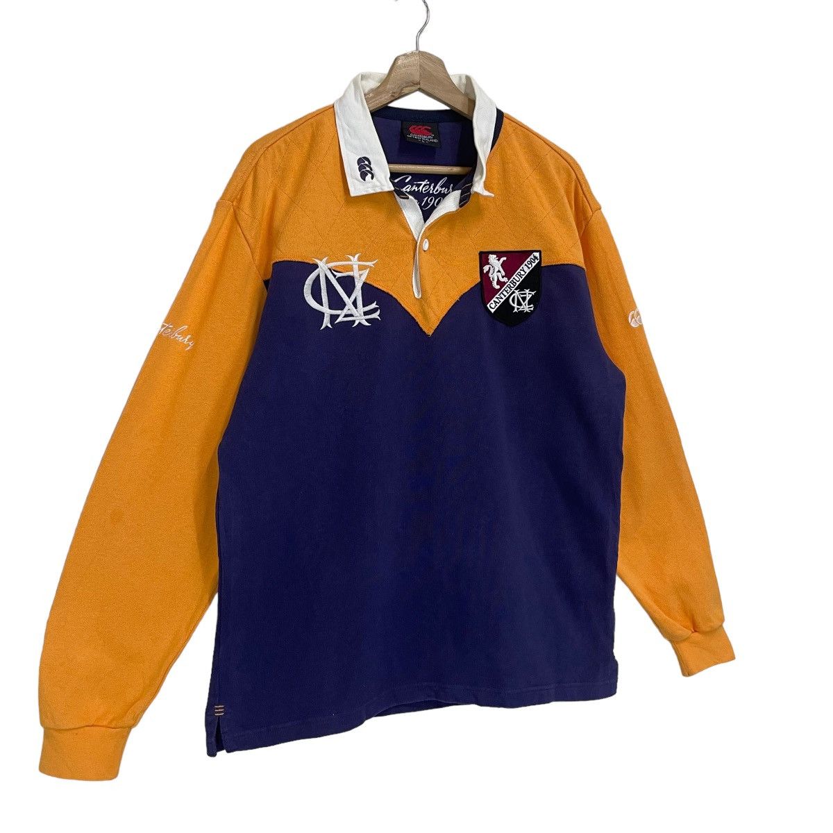 Canterbury of New Zealand Vintage Canterbury Of New Zealand Polo Rugby Shirt Size M Size US M / EU 48-50 / 2 - 2 Thumbnail