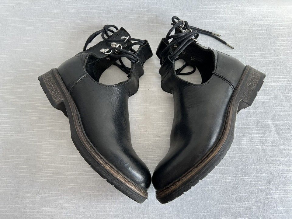 Diesel Diesel Leather Women's Shoes Boots Black Size 37 Size US 7 / IT 37 - 5 Thumbnail