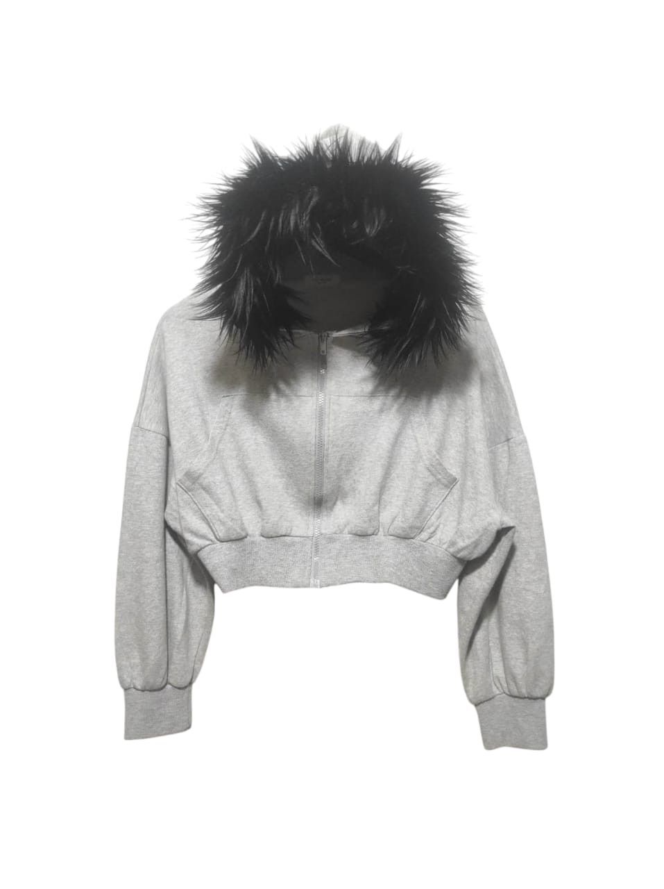 Hysteric Glamour The Moon Crop Zip Fur Hoodie IfSixWasNine LGB style Size M / US 6-8 / IT 42-44 - 1 Thumbnail