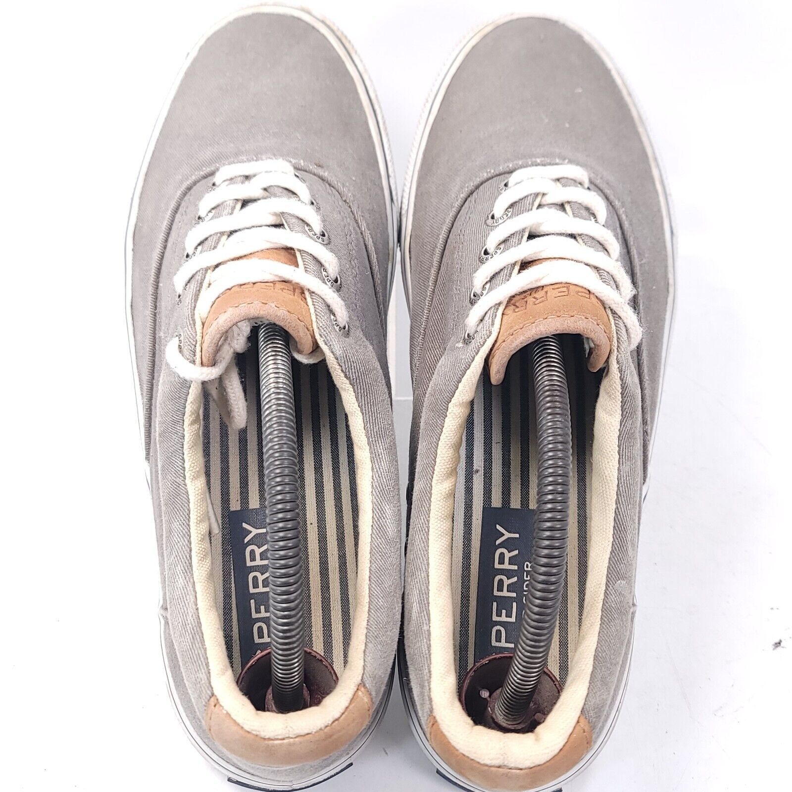 Sperry Sperry Top-Sider Striper Shoe Mens Size 9.5 1048073 Gray Size US 9.5 / EU 42-43 - 4 Thumbnail