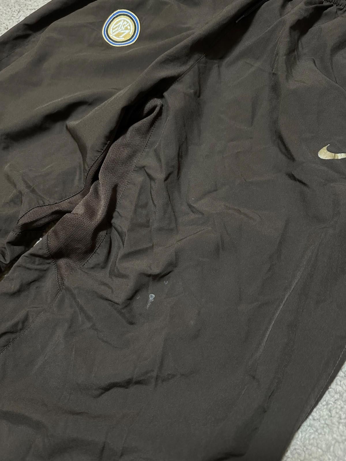 Nike Vintage Nike Inter Milan Brown Baggy Tracksuit Bottoms Size US 32 / EU 48 - 4 Thumbnail