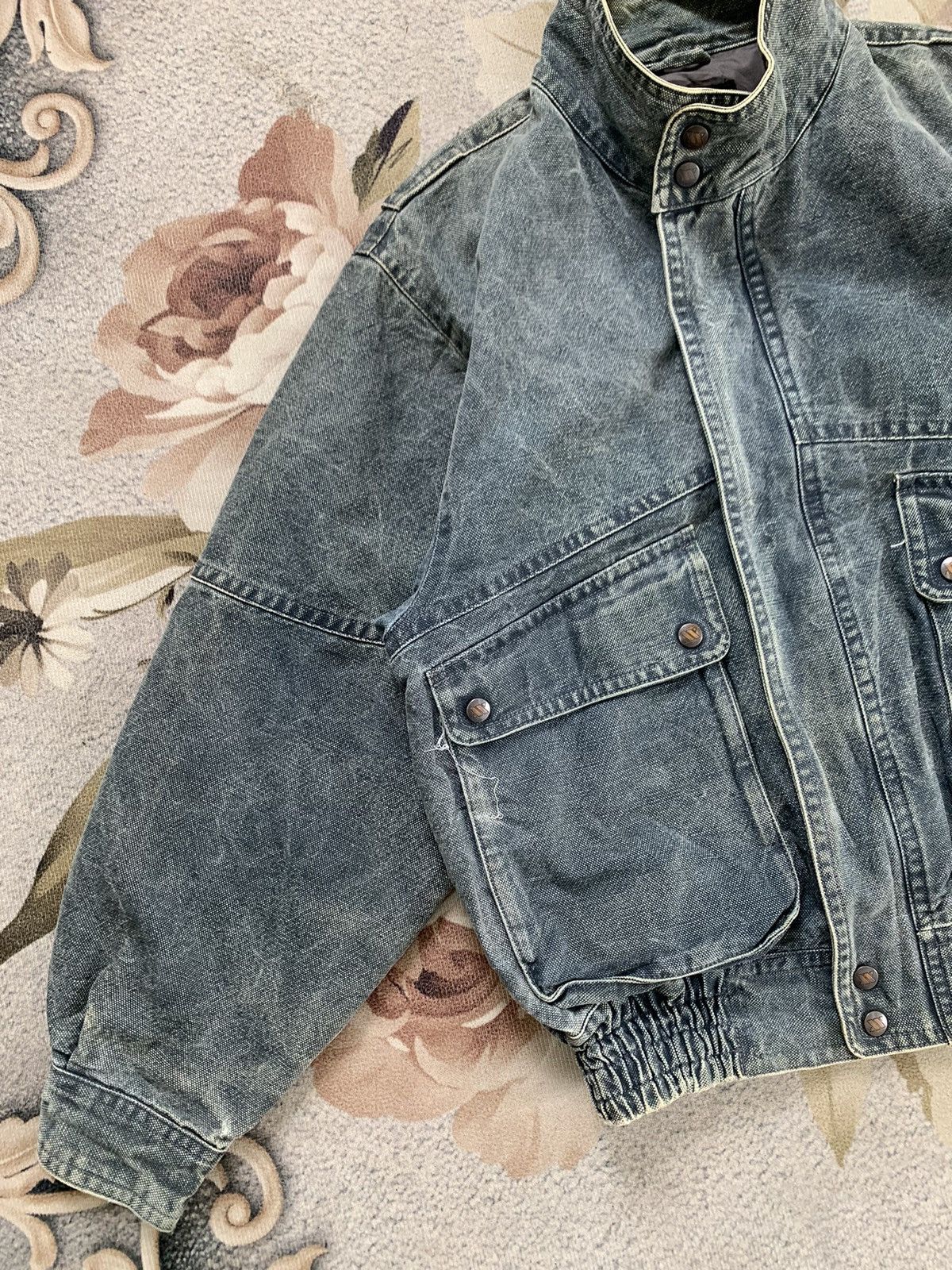 Japanese Brand Ixiz Emergency Pocket Bomber Like Baggy Thick Jacket Size US L / EU 52-54 / 3 - 3 Thumbnail