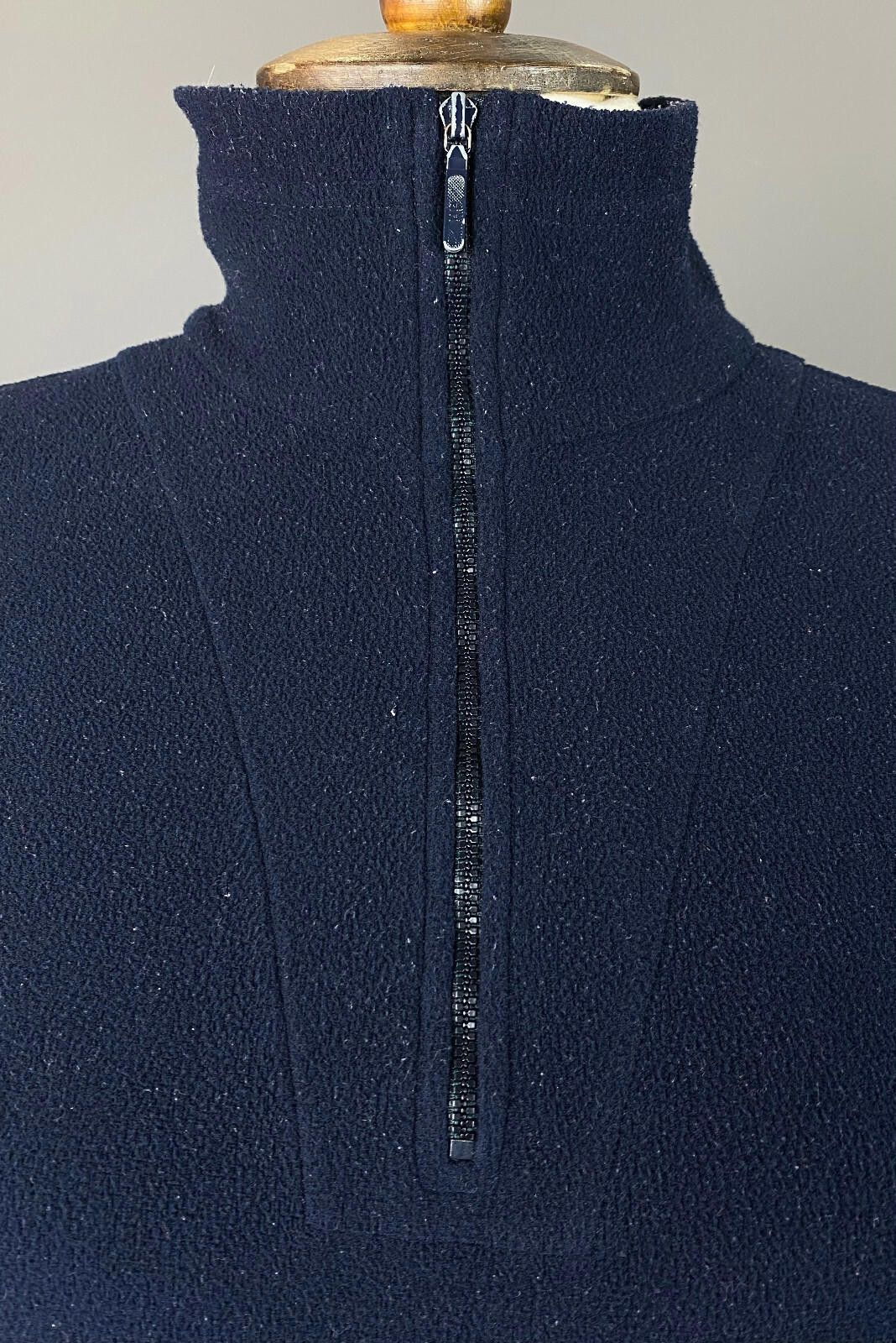 Giorgio Armani Ladies Giorgio Armani Navy Blue 1/4 Zip Sweater Size S Size S / US 4 / IT 40 - 2 Thumbnail