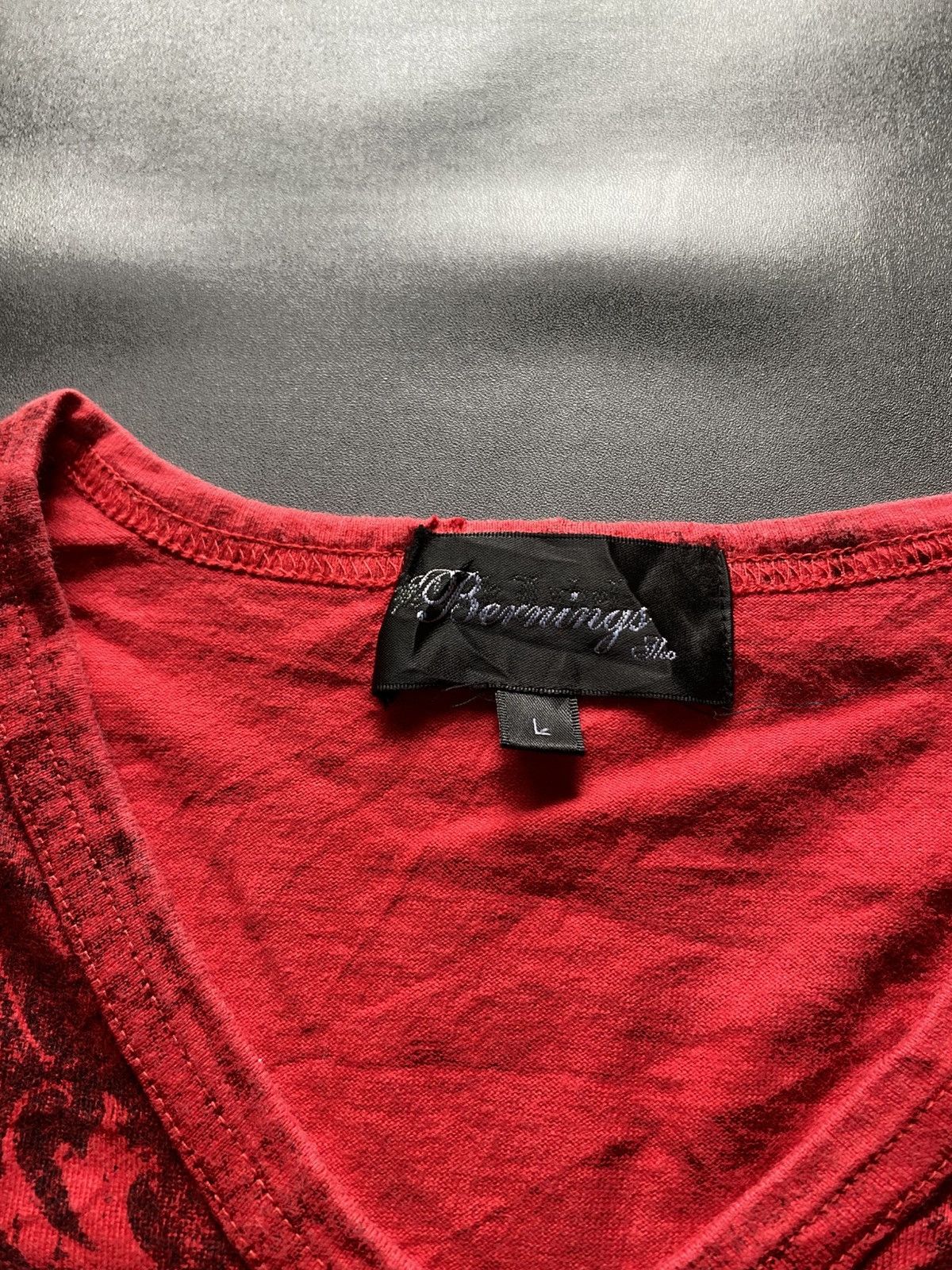 BERNINGS SHO Bernings Sho Longsleeve Tshirt Poem Y2K Style Size L / US 10 / IT 46 - 3 Thumbnail