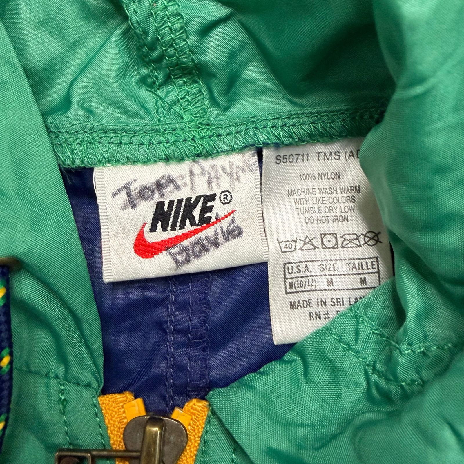 Nike Vintage Nike Windbreaker Jacket Youth M 10/12 Half Zip 90s Size US XS / EU 42 / 0 - 8 Thumbnail