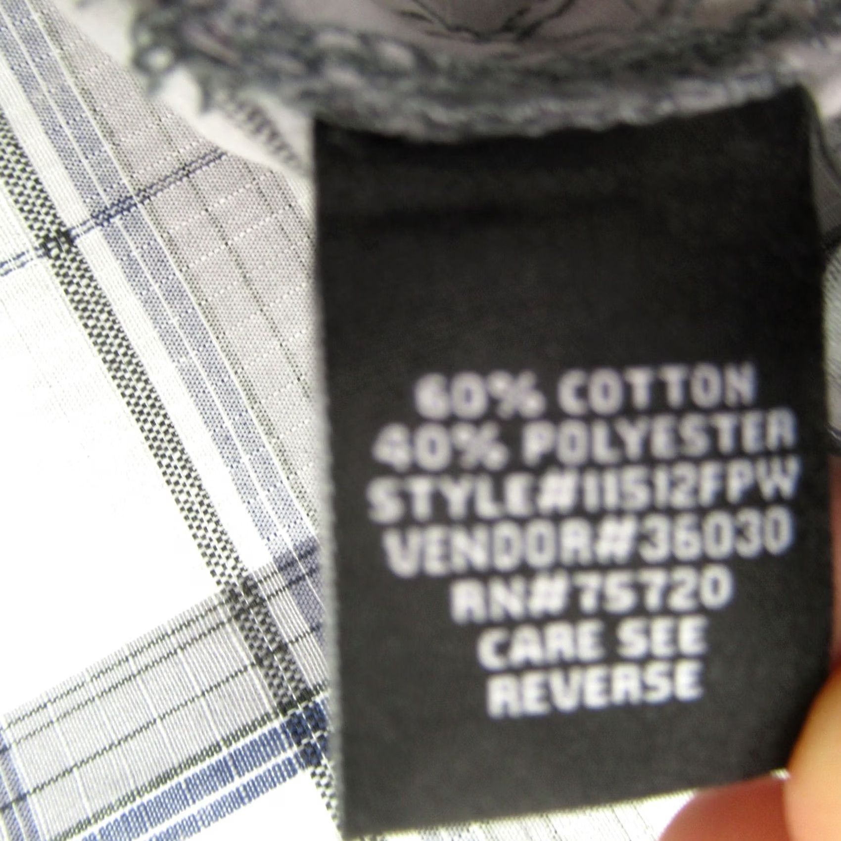 Vintage BKE Shirt Long Sleeve Mens Small Button Front Plaid Pockets Standard Fit Size US S / EU 44-46 / 1 - 4 Thumbnail