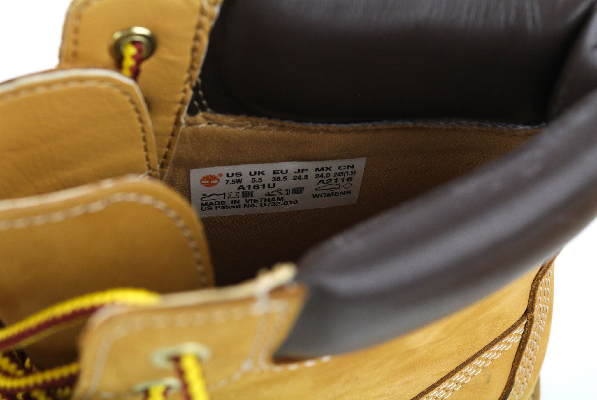 Timberland A161U UK6.5/UK5.5 Brown Leather Comfort 80869 Size US 7 / IT 37 - 12 Thumbnail