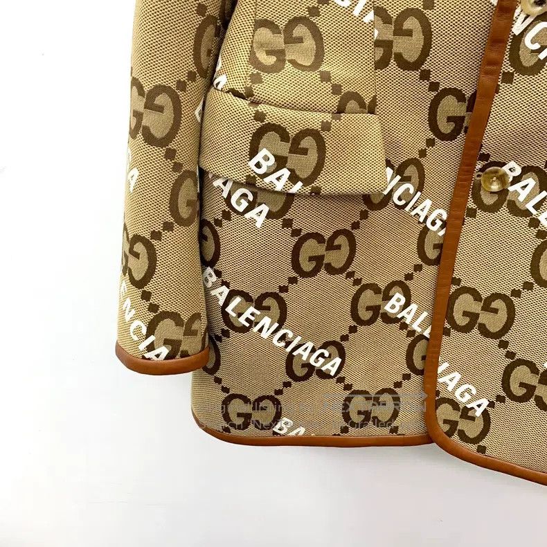 Gucci Gucci Co-branded The Hacker Project series brown logo full Size US M / EU 48-50 / 2 - 4 Thumbnail