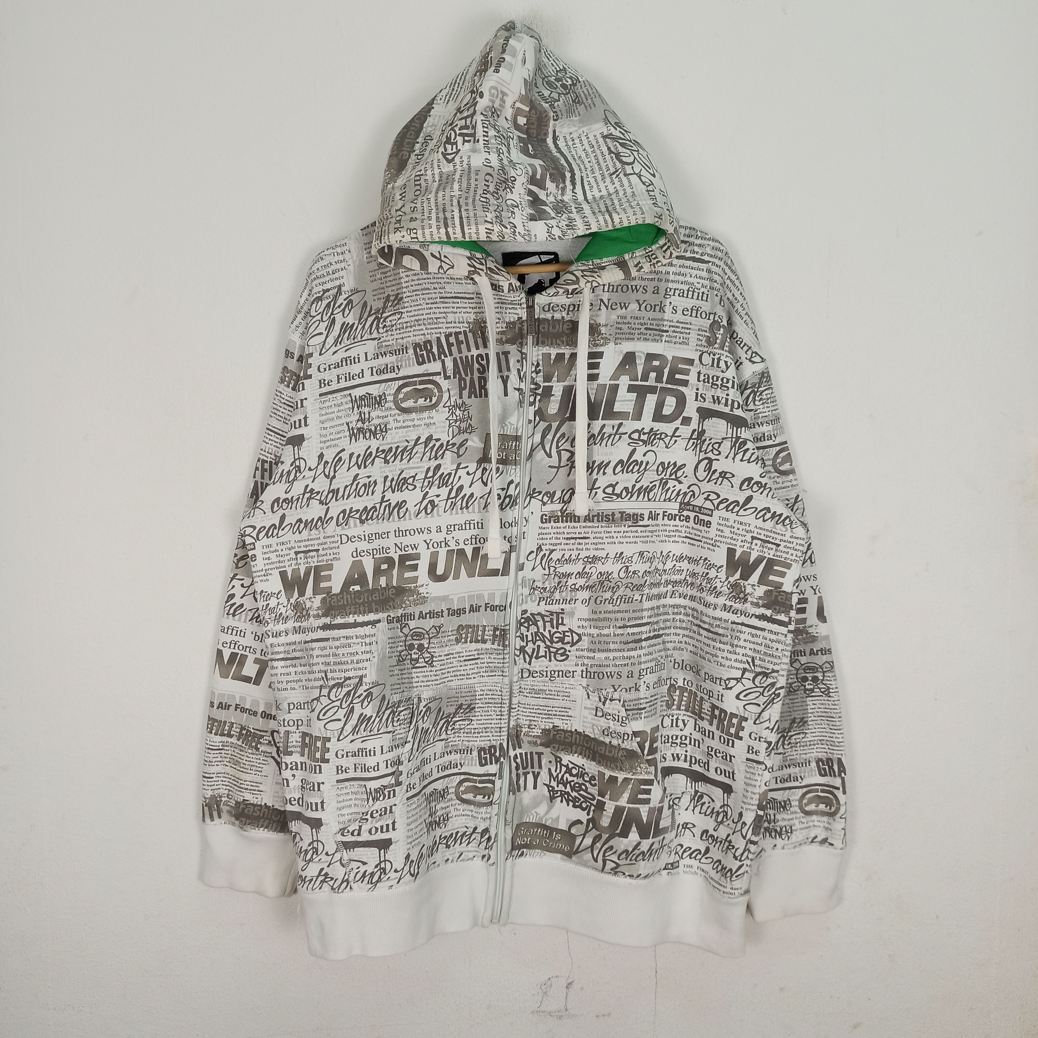 Ecko Unltd. Rare Ecko Unltd./LGB/Ifsixwasnine Hoodie Size US L / EU 52-54 / 3 - 1 Thumbnail