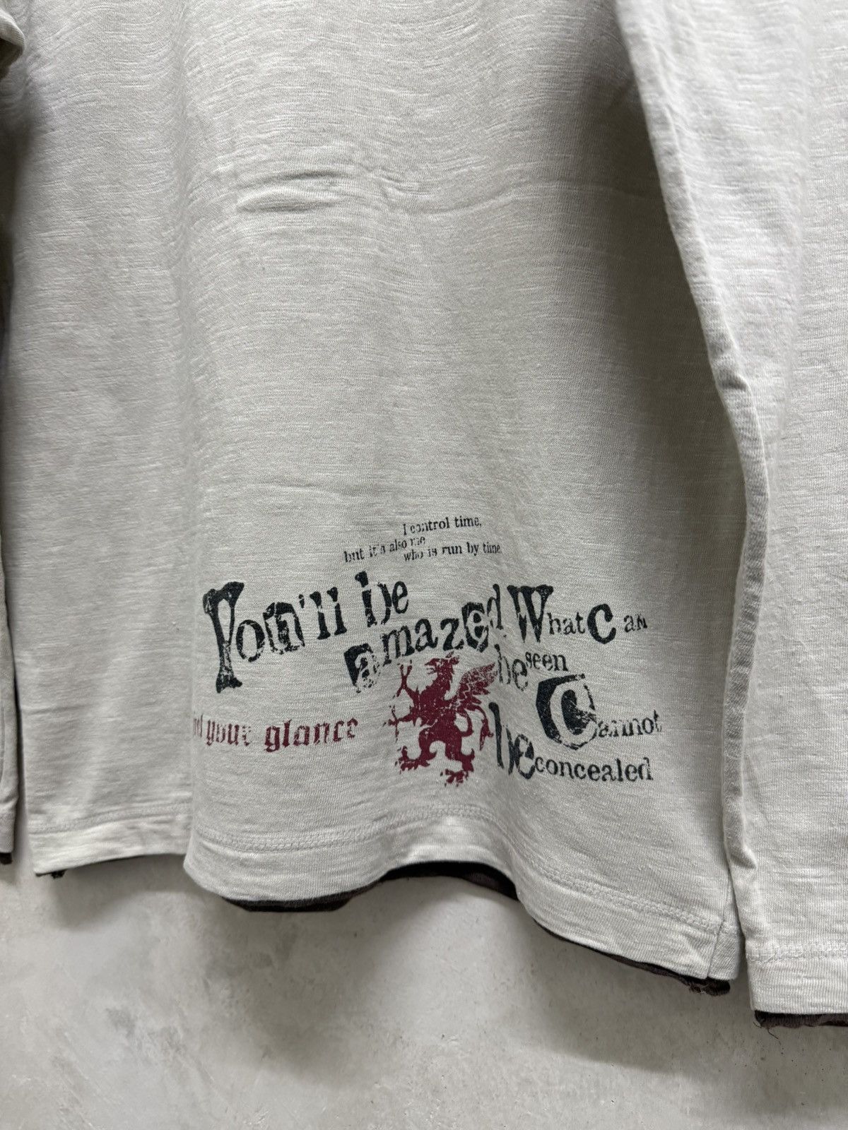 14th Addiction 2000s Archival Punk Lace Bondage Ls Shirt y2k Size US M / EU 48-50 / 2 - 5 Thumbnail