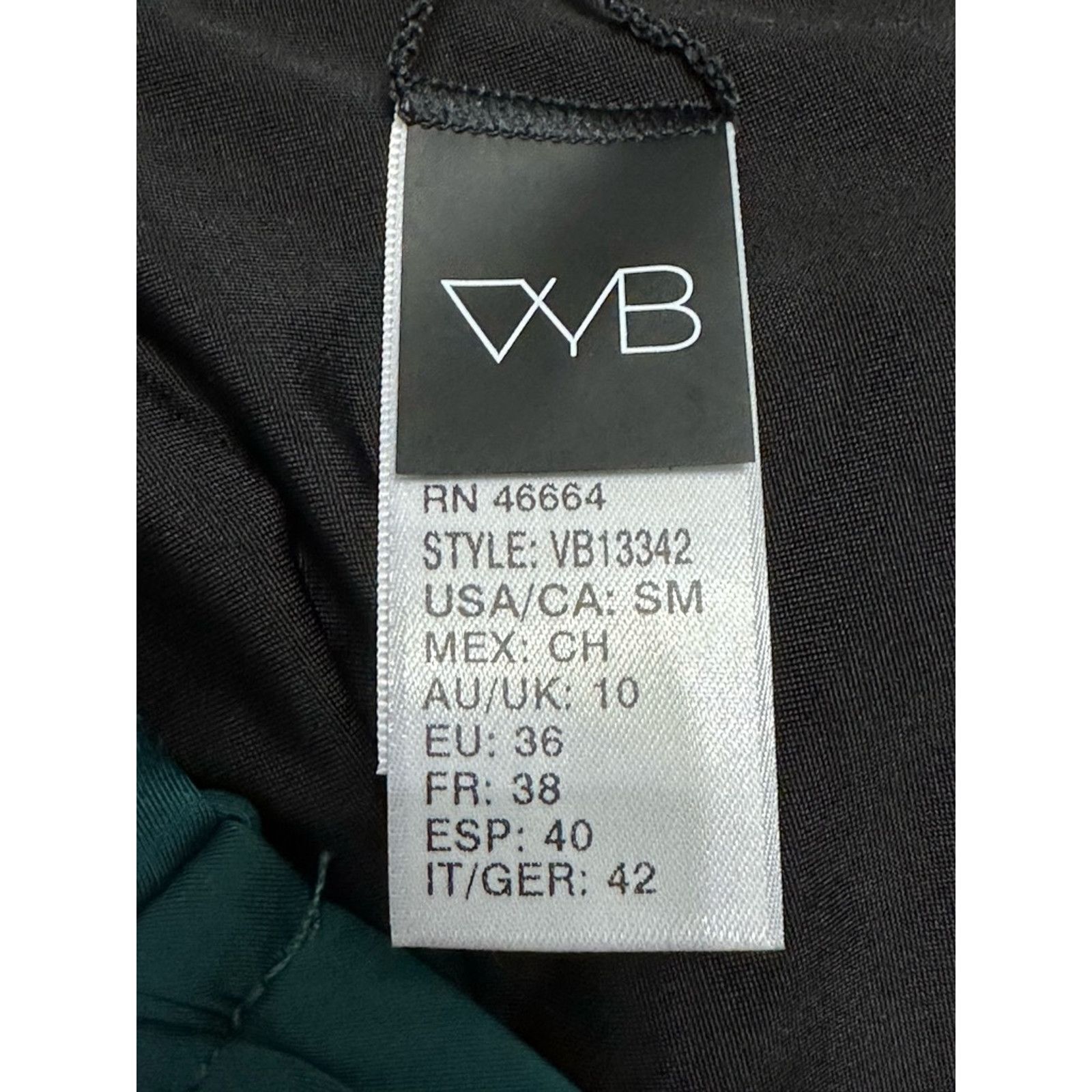 Other VYB Bikini Bottom Side Cinched Details Blue Women's S/M NWOT Size M / US 6-8 / IT 42-44 - 7 Thumbnail