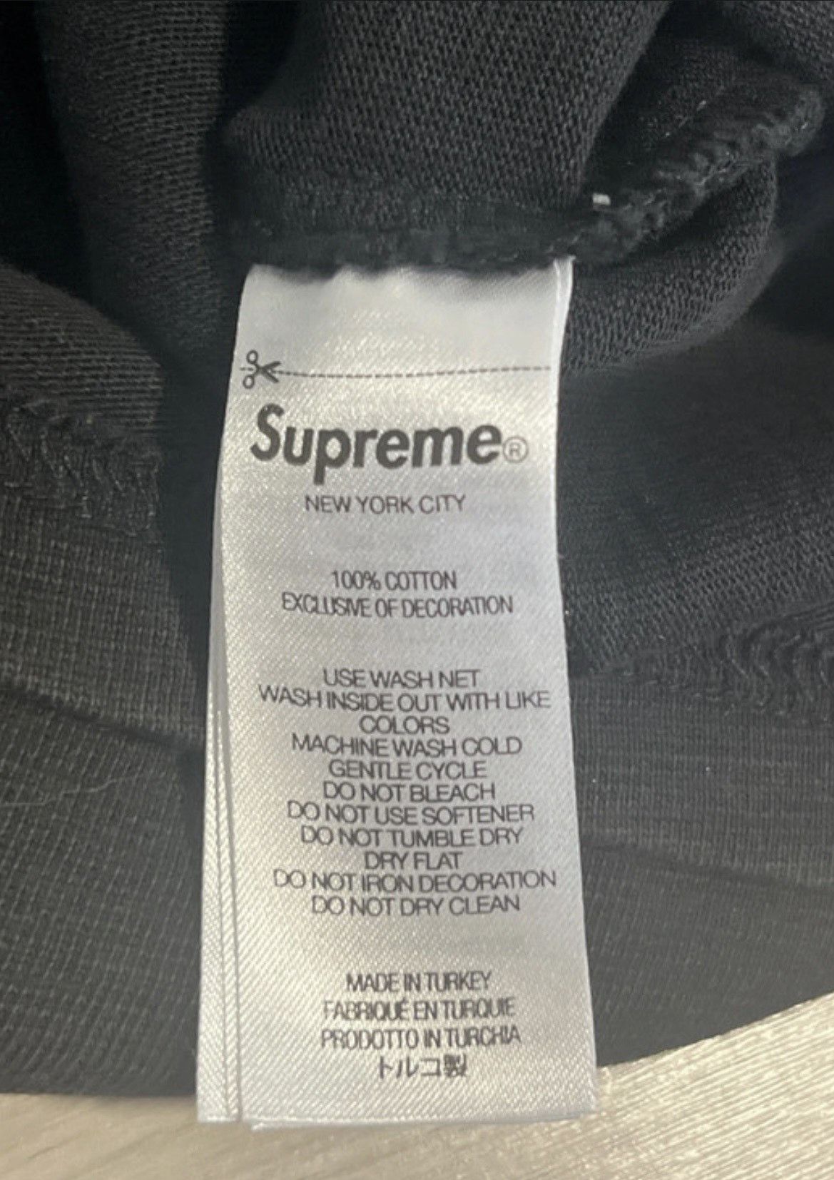 Supreme Supreme Rhinestone Raglan S/S Top Size US L / EU 52-54 / 3 - 6 Thumbnail
