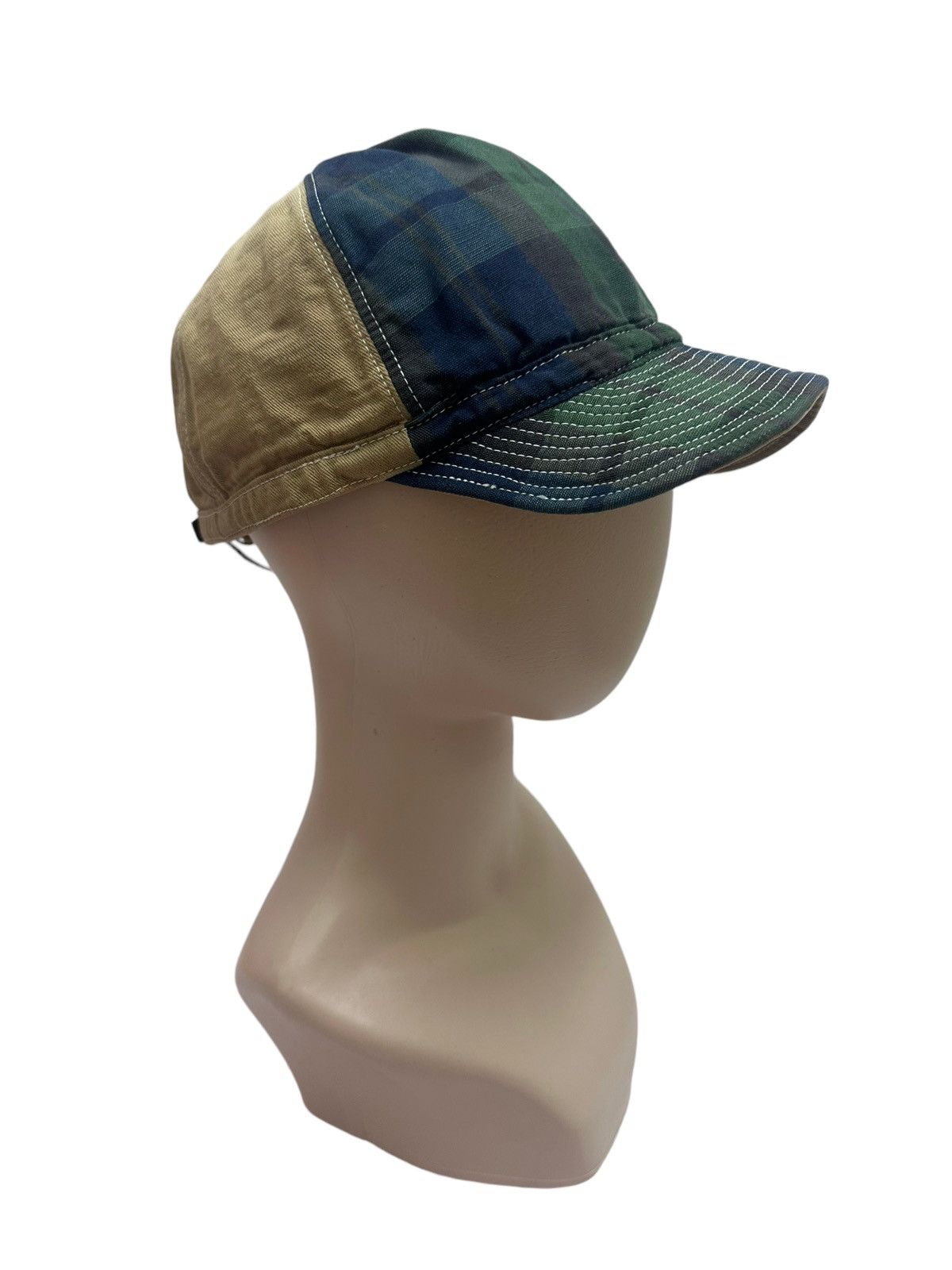 Kapital RARE ‼️ Kapital 🇯🇵 Checked Multicolor Old Man Sea Hat cap Size ONE SIZE - 4 Thumbnail