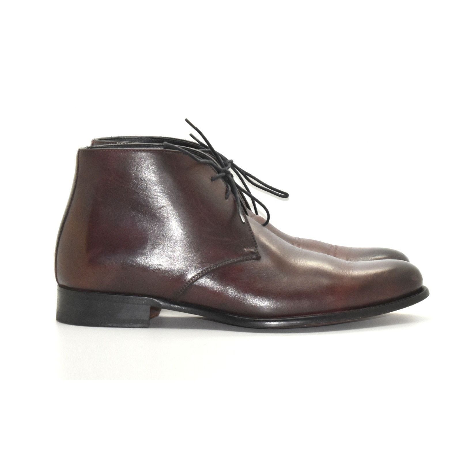Paul Evans PAUL EVANS Leather Lace Up Chukka Boots Shoes Size 7 EU 41 Size US 7 / EU 40 - 2 Thumbnail
