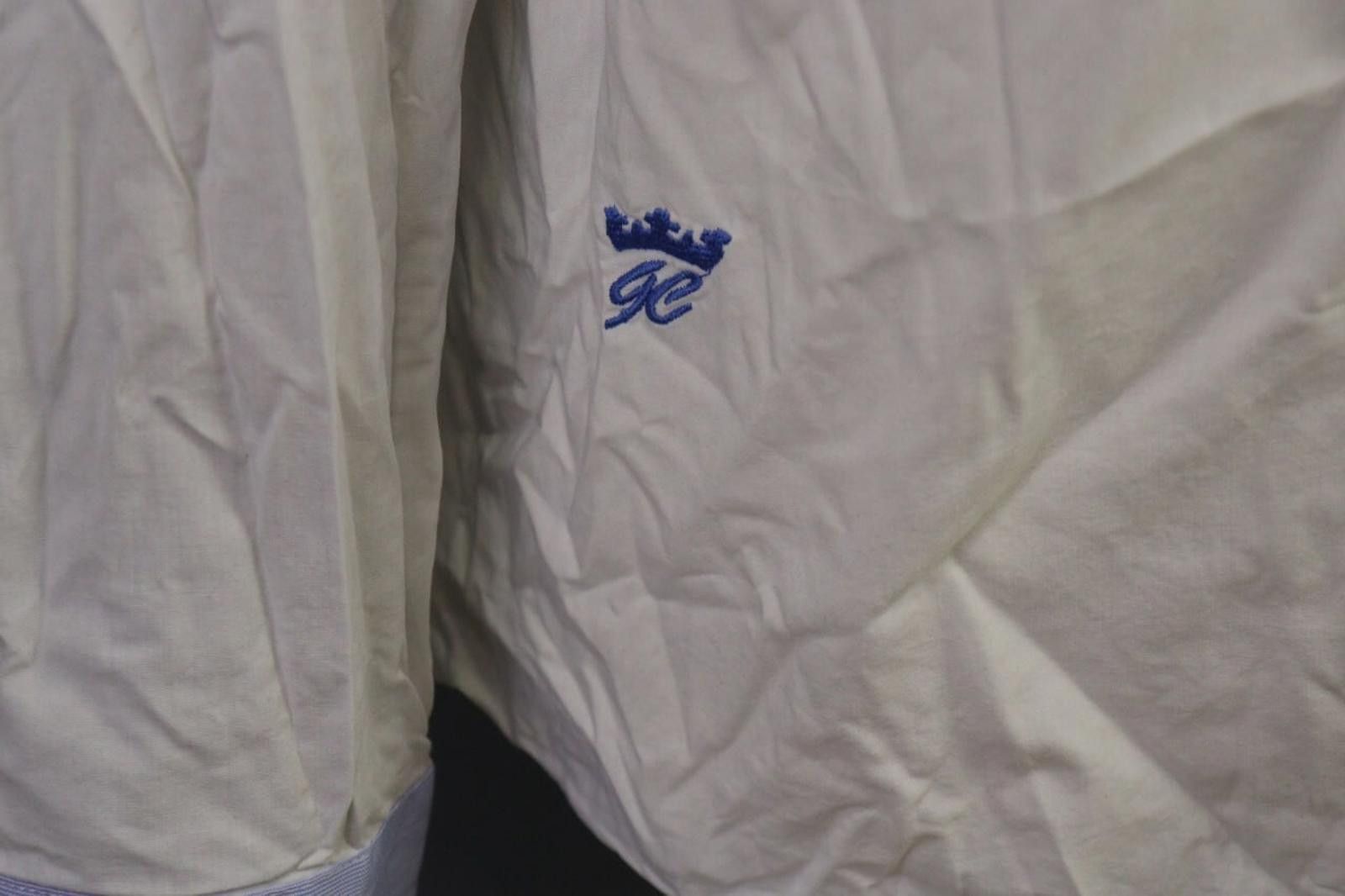 La Martina La Martina Buenos Aires White Cotton Collar Shirt Size L Size US L / EU 52-54 / 3 - 6 Thumbnail