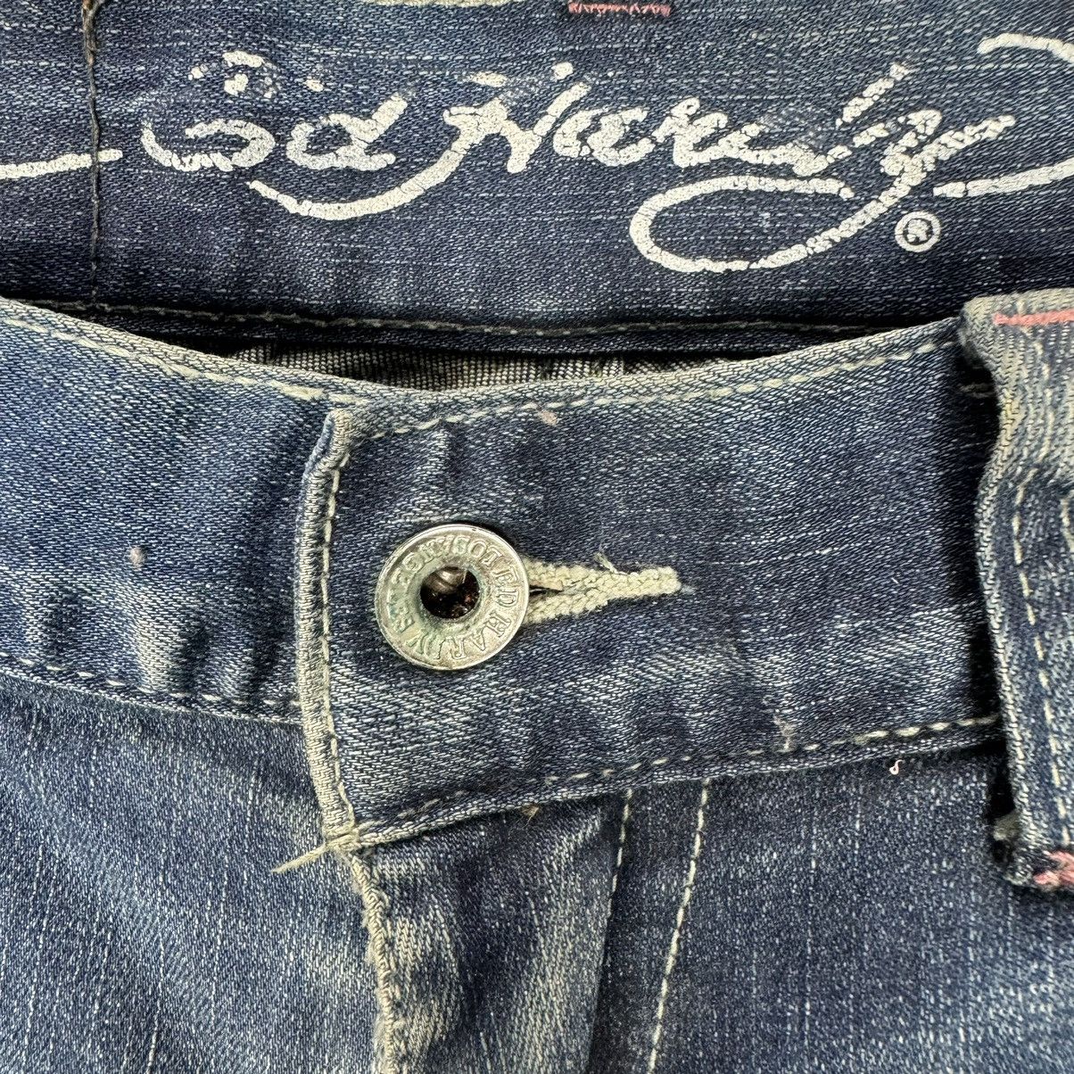 Ed Hardy ☀️ED HARDY DENIM JEANS PANTS Size US 32 / EU 48 - 11 Thumbnail