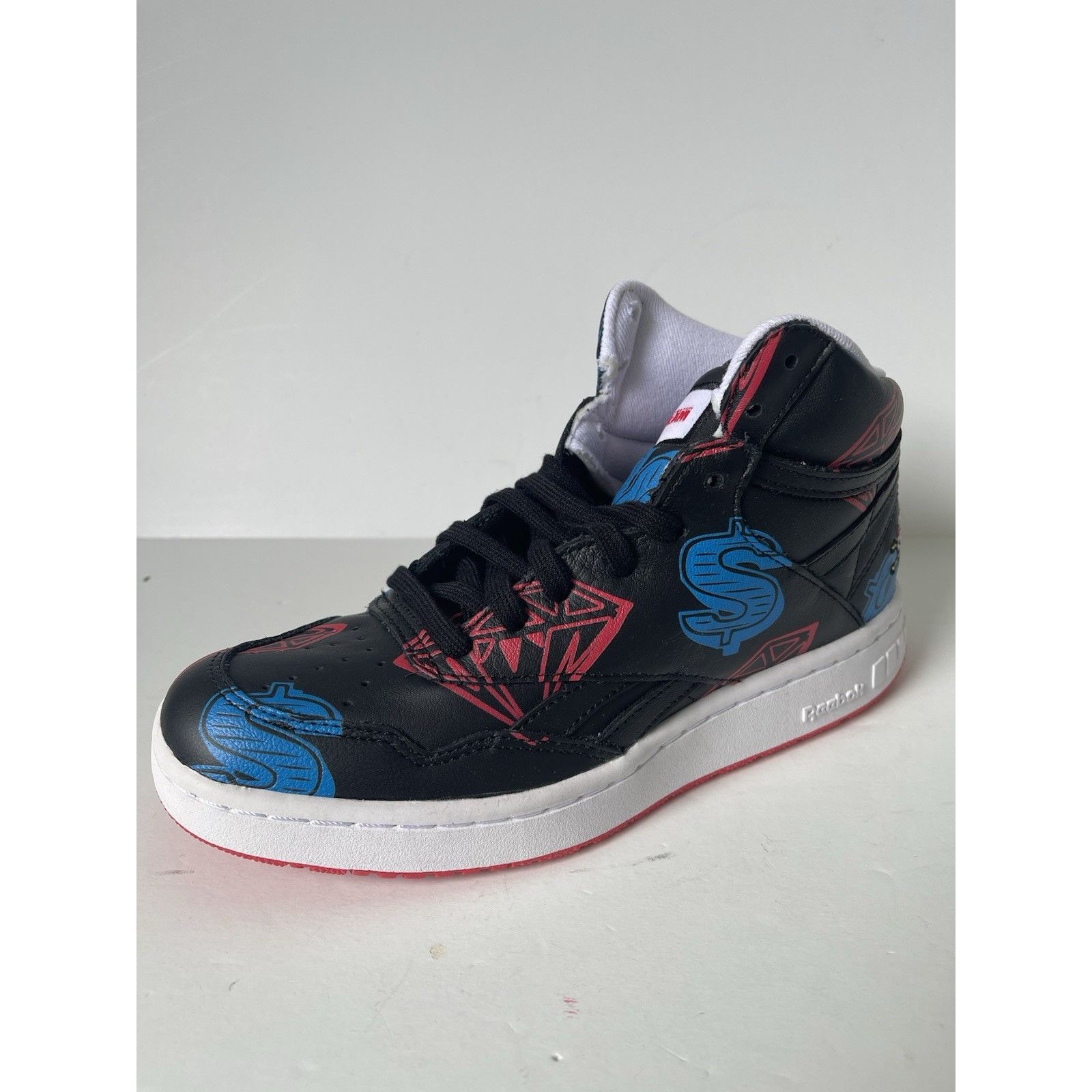 Icecream × Reebok Reebok x Ice Cream BB4600 Mid “Diamonds & Dollars” Black Lea Size US 5 / IT 35 - 8 Thumbnail