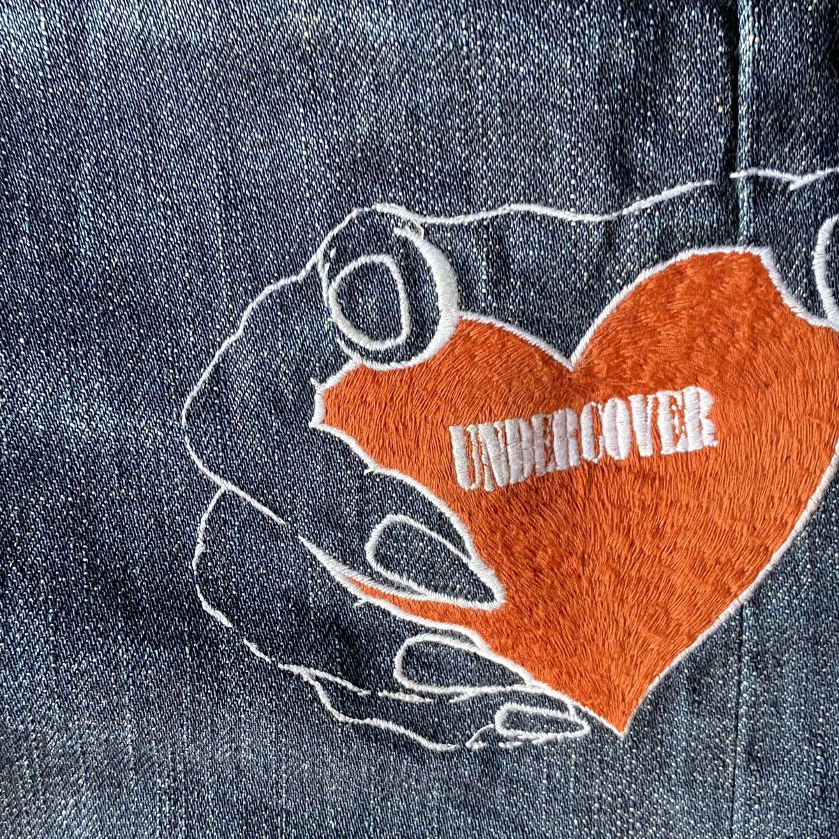 Undercover AW07 Heart Grasping Jeans Size US 29 - 7 Thumbnail