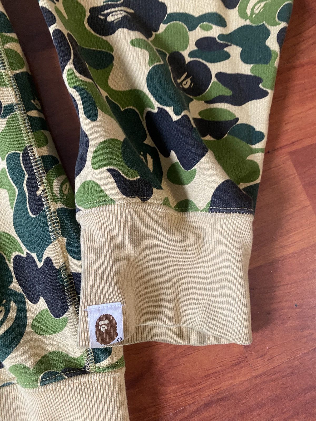Bape Bape Medicom ABC Green Camo Shark Hoodie XL Size US XL / EU 56 / 4 - 4 Thumbnail