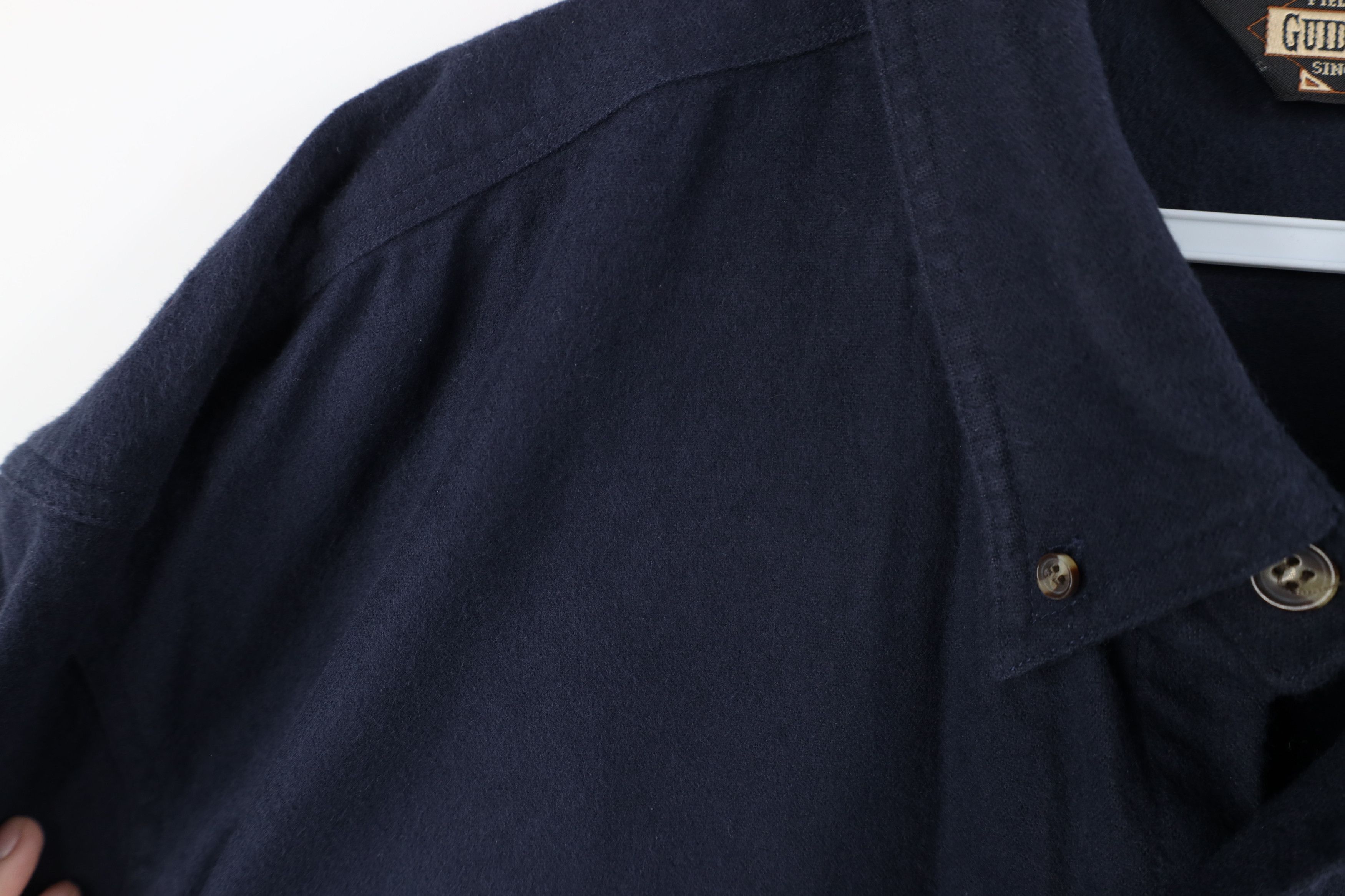 Vintage Vintage Streetwear Heavyweight Chamois Collared Button Shirt Size US XXL / EU 58 / 5 - 5 Thumbnail