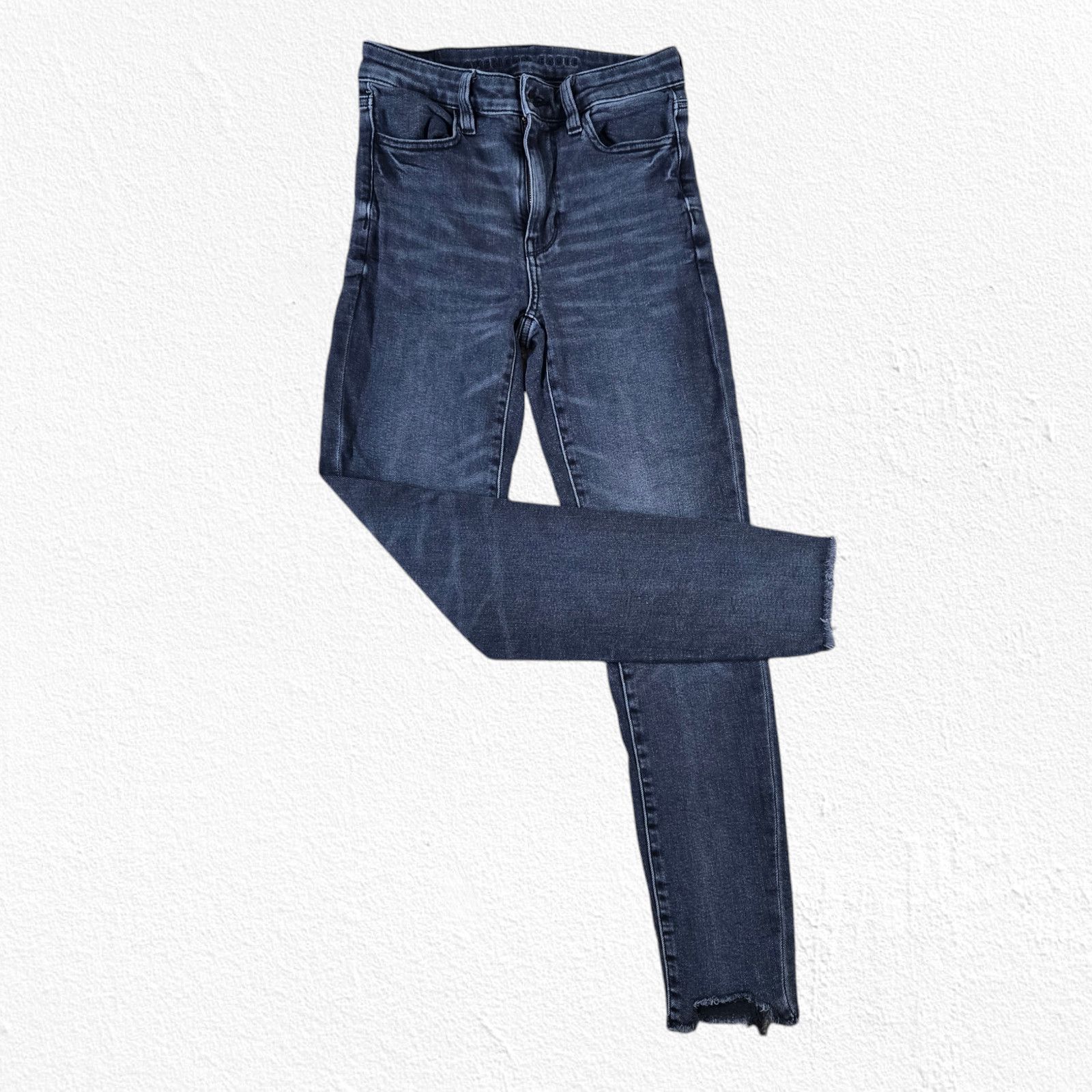 American Eagle Outfitters American Eagle Black High Rise Skinny Jeans Size 2 Size 26" / US 2 / IT 38 - 10 Thumbnail