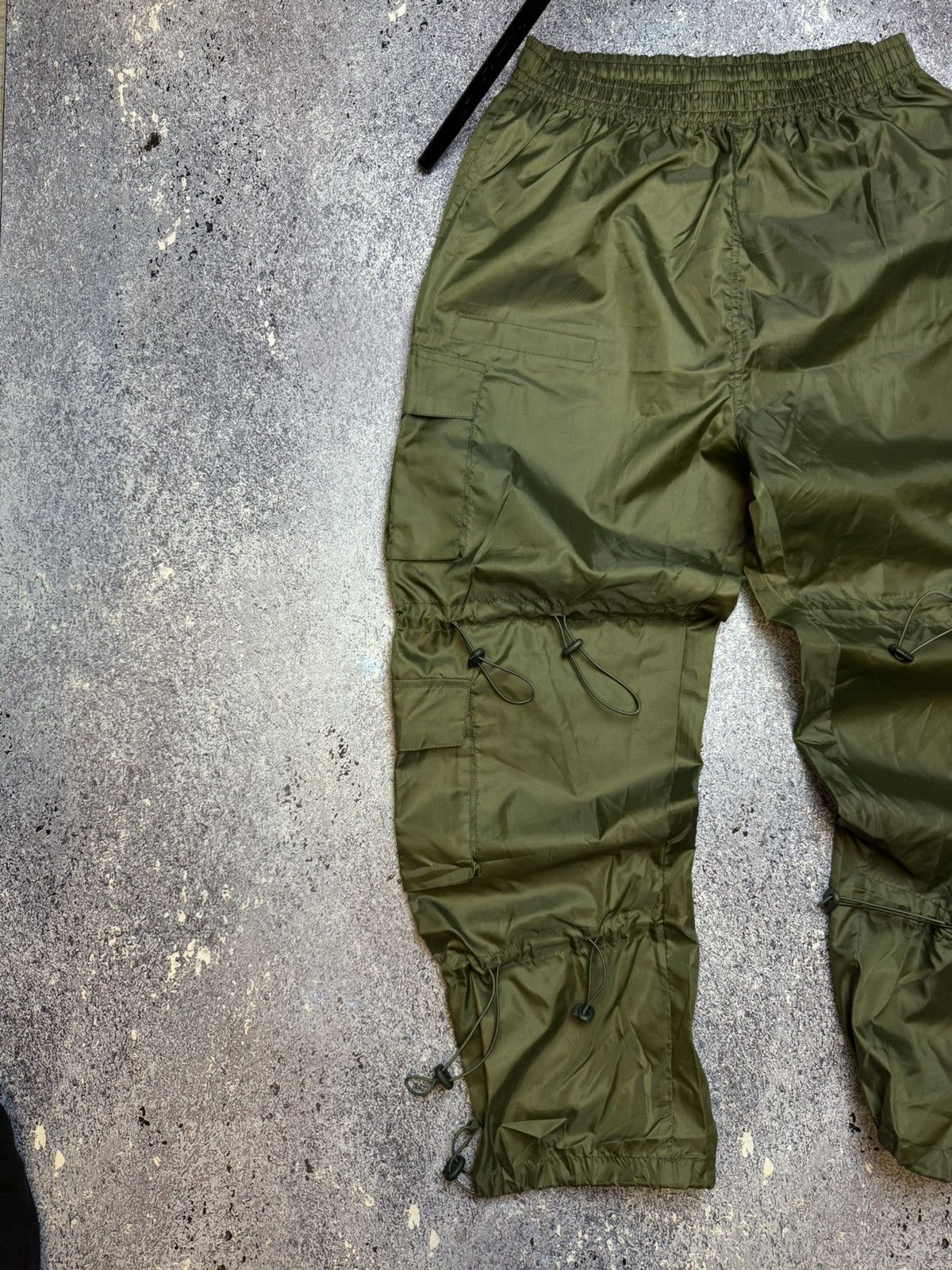 Japanese Brand × Vintage 💥CRAZY JAPANESE PARACHUTE PANTS AVANT-GARDE STYLE Size US 33 - 2 Thumbnail
