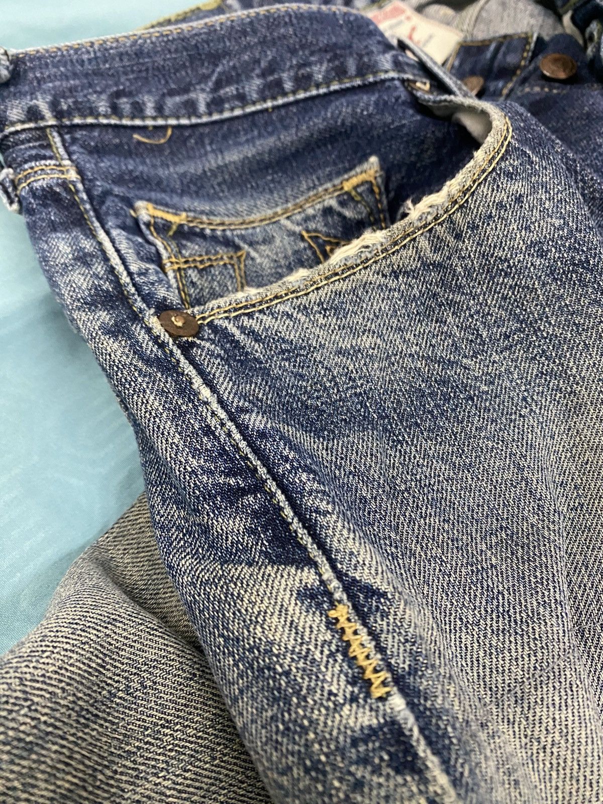Japanese Brand × True Religion True Religion Brand Jeans Vintage Size US 28 / EU 44 - 11 Thumbnail
