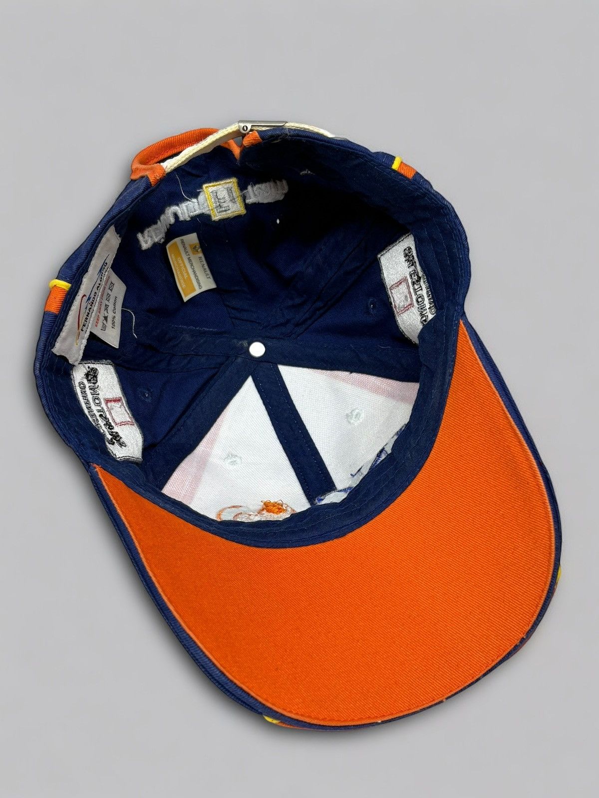 Formula 1 🔥 VINTAGE RENAULT TEAM F1 FERNANDO ALONSO Y2K RACING CAP Size ONE SIZE - 9 Thumbnail
