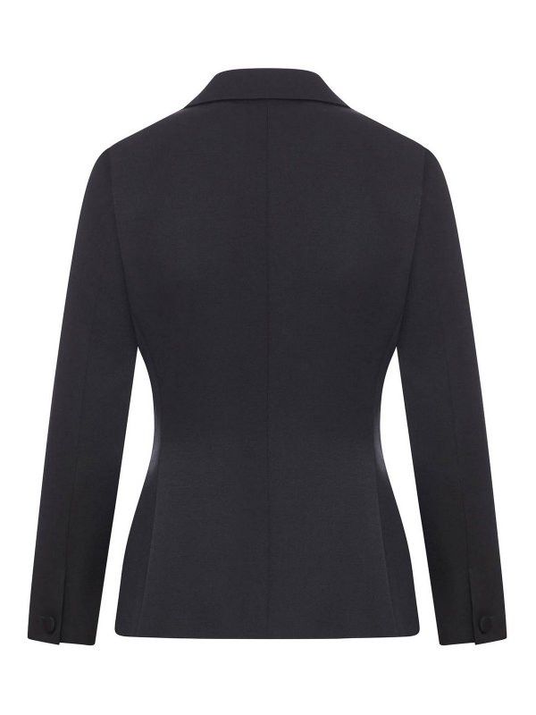 Givenchy o1w1db10326 Structured Liquid Metal Jacket in Black Size S / US 4 / IT 40 - 2 Thumbnail