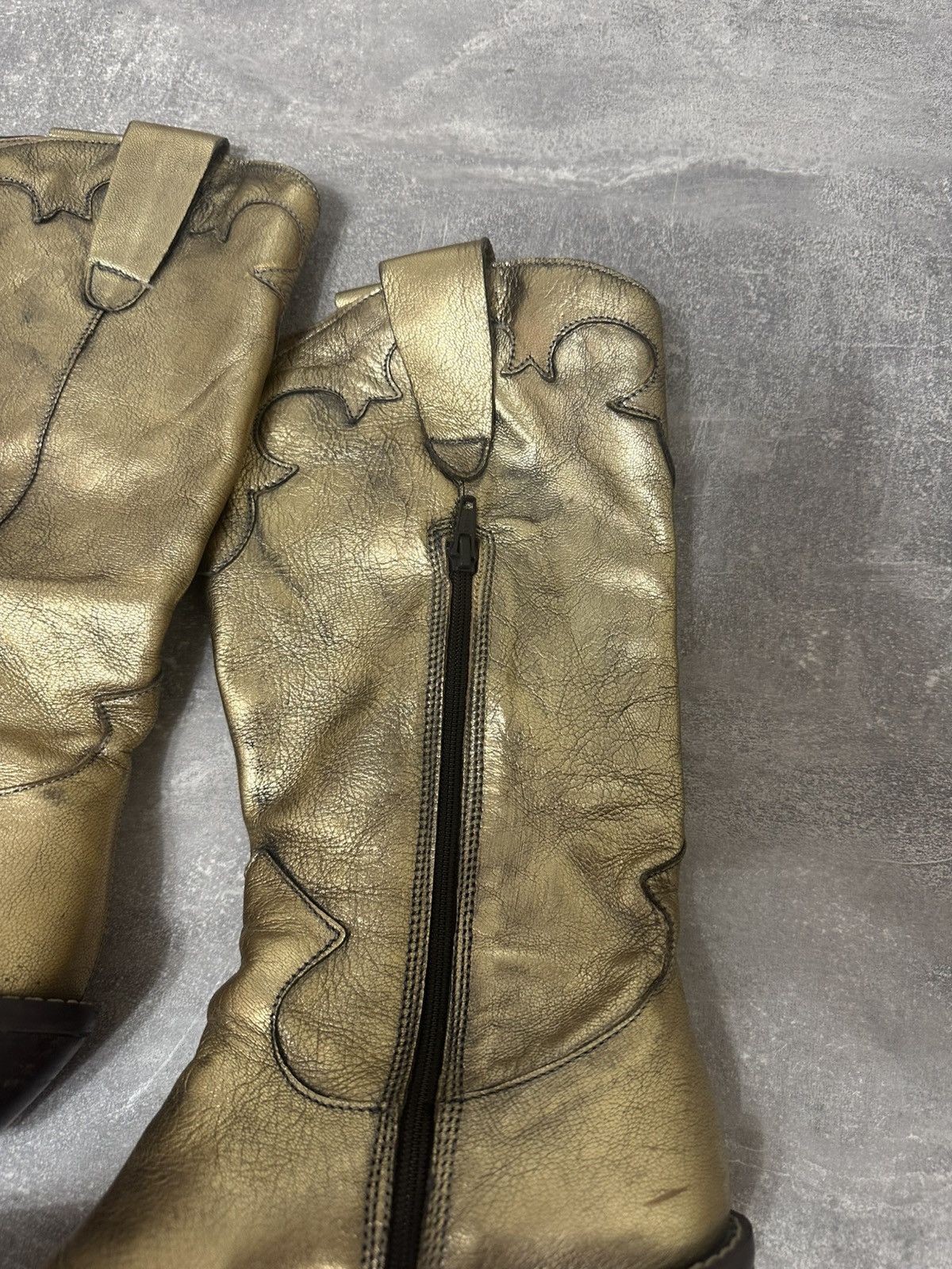 Vintage Vintage Leather Cowboy Boots Size US 9 / IT 39 - 11 Thumbnail