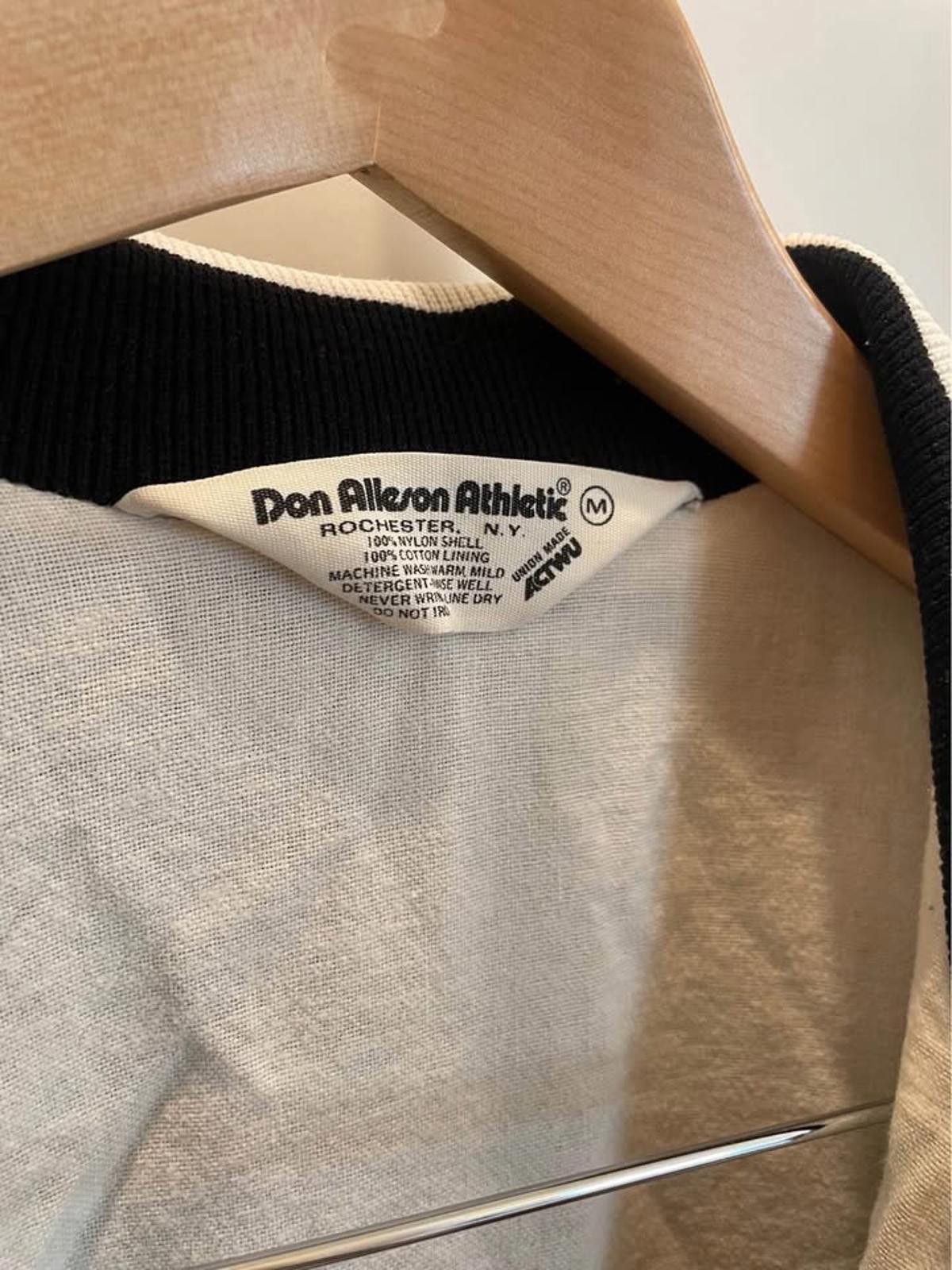 THE H.W.DOG&CO. Vintage 80s Don Alleson Satin Varsity Jacket – H.D.’s Texas Size M / US 6-8 / IT 42-44 - 2 Thumbnail