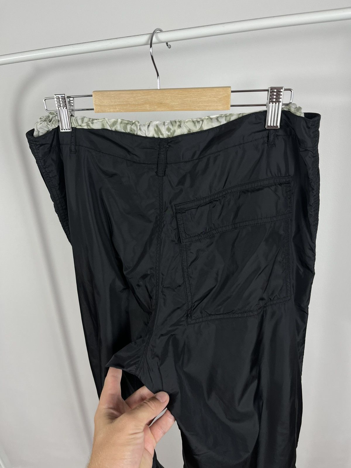 JET SET Jet Set Tech Nylon Pants Black Women’s Size 4 Y2K Size 27" / US 4 / IT 40 - 13 Thumbnail