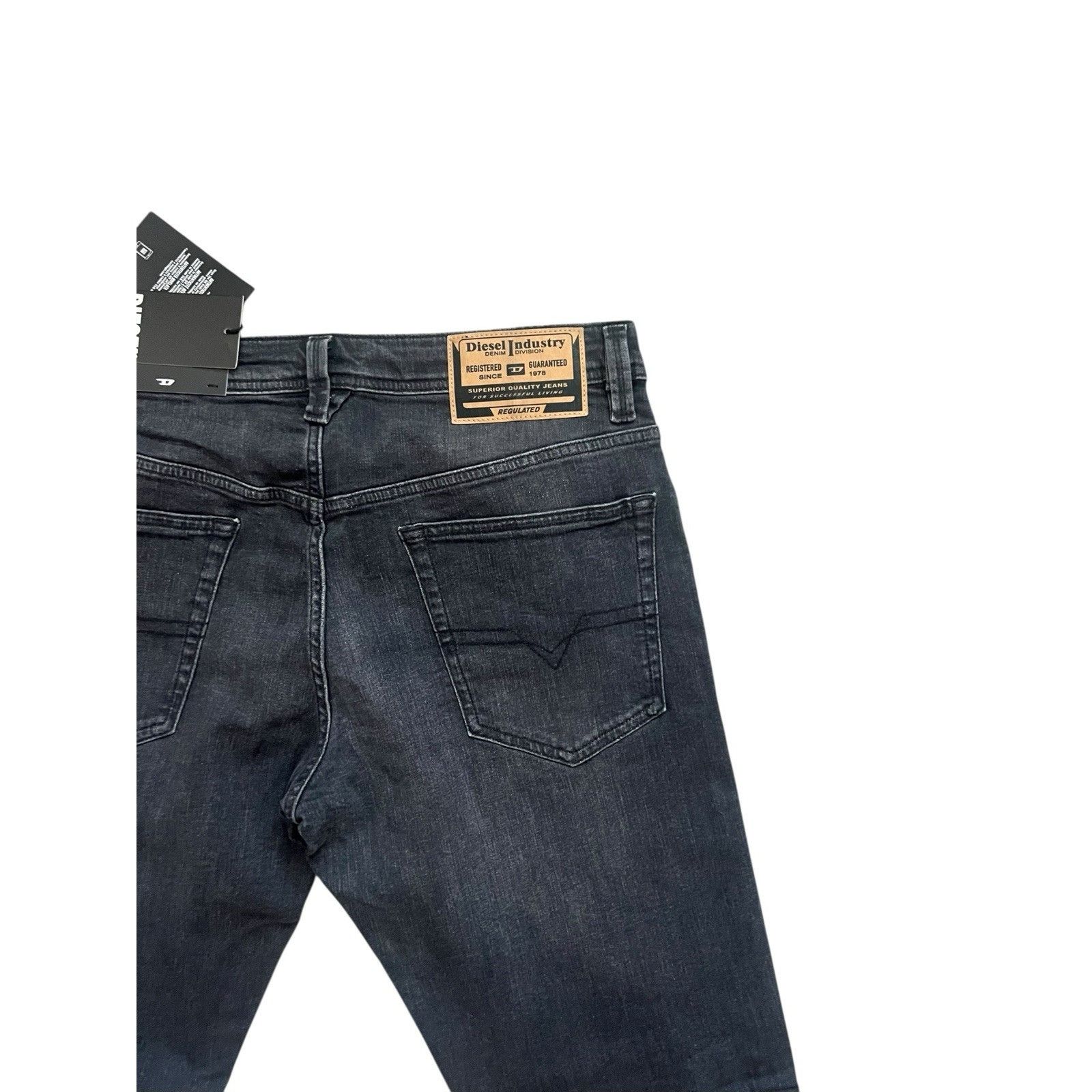 Diesel Diesel Mens Jeans Larkee Straight RB063 Black Size 34/32 Size US 34 / EU 50 - 5 Thumbnail