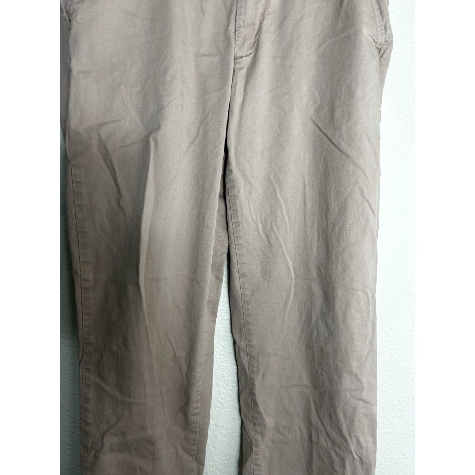 Vintage LL Bean Pants Mens 32x31 Beige Chino Classic Fit Straight Leg 509409 Size US 32 / EU 48 - 3 Thumbnail