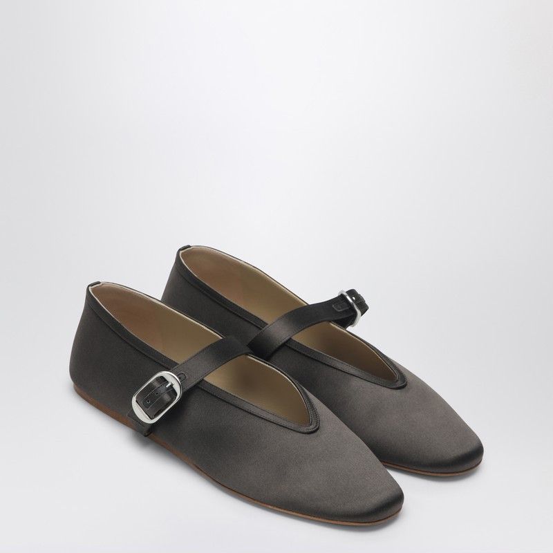 シューズ・サンダルその他 Le Monde Beryl Ballerina Stella in dove-coloured leather Le Monde Beryl Le Monde Béryl Ballerina Stella In Dove