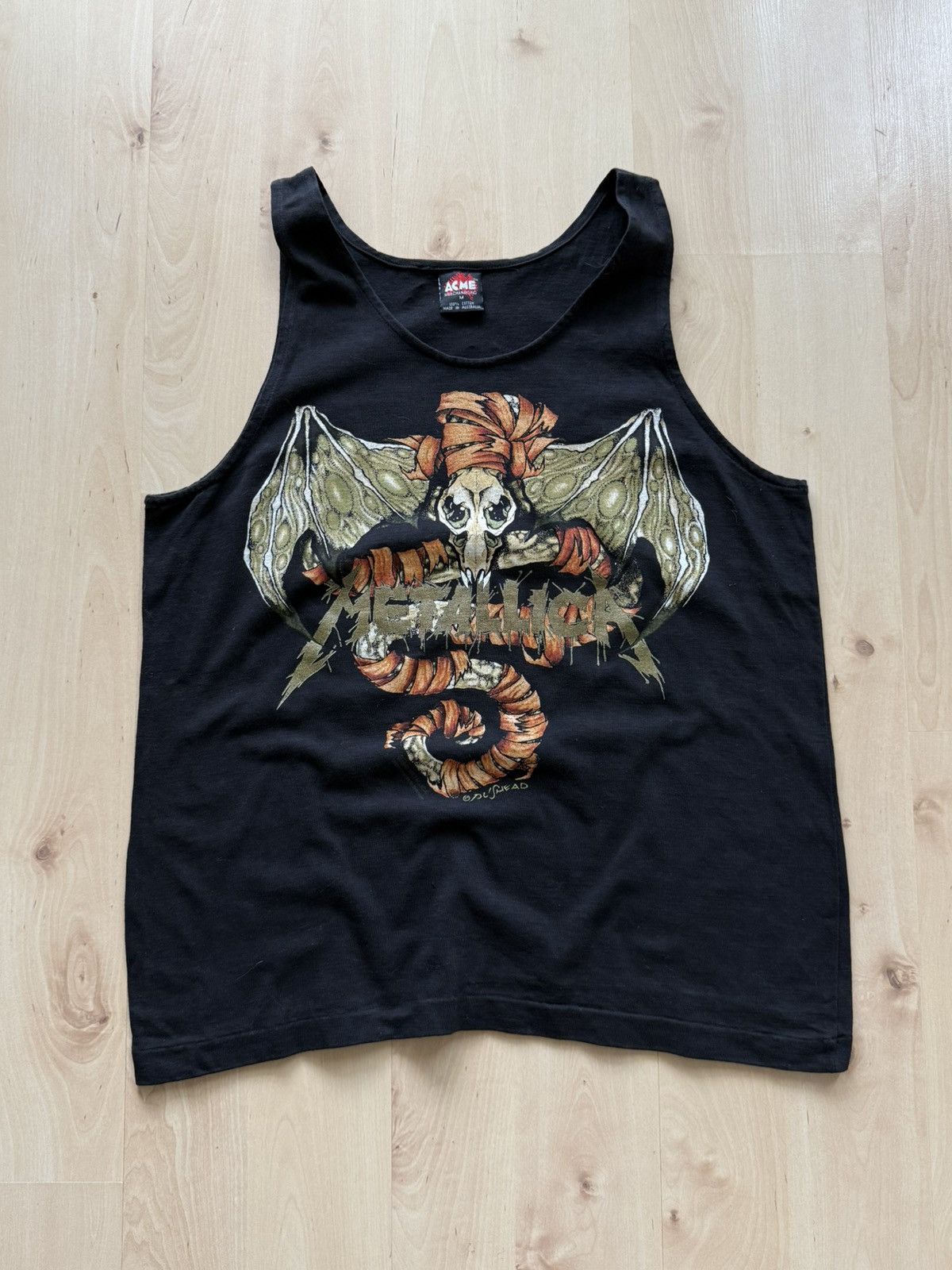 Metallica 1992 Metallica acme licensed sleeveless tank top tour tshirt Size US M / EU 48-50 / 2 - 1 Thumbnail