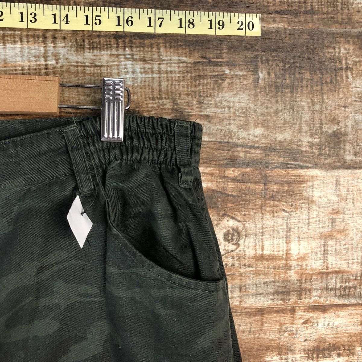 Japanese Brand Fevatis camo utility tactical Cargo Multipocket Pants #A2431 Size US 32 / EU 48 - 8 Thumbnail