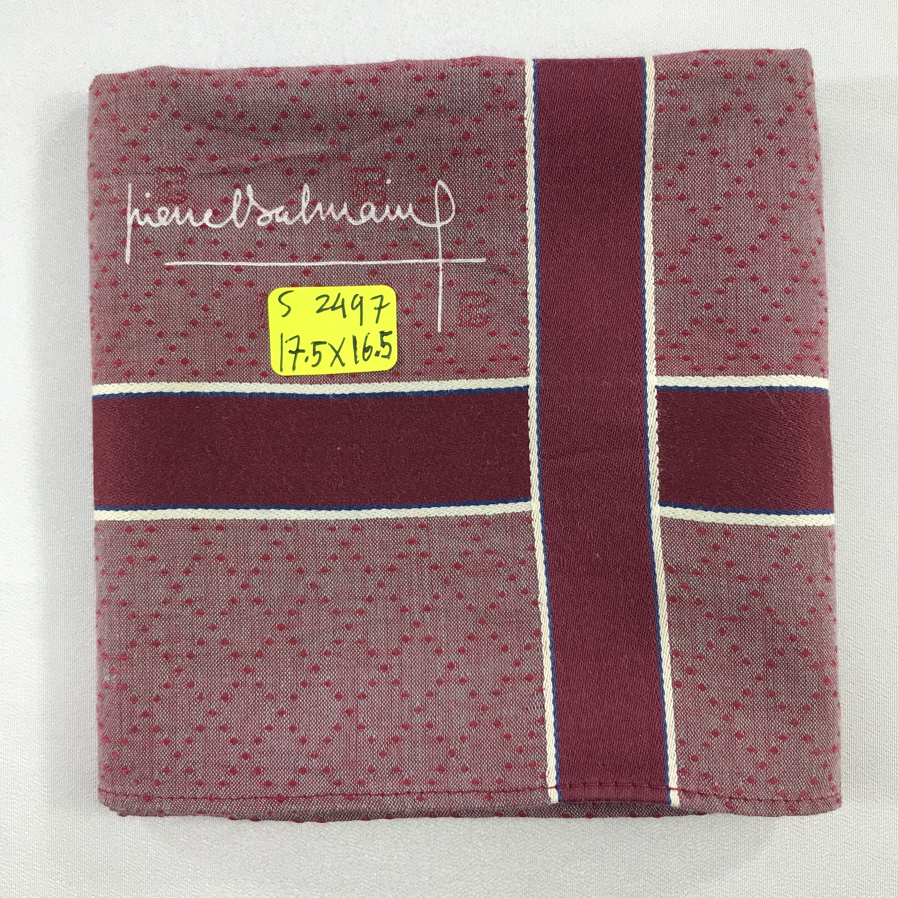 Pierre Balmain × Vintage Pierre Balmain Bandana / Handkerchief / Neckerchief - S2497 Size ONE SIZE - 5 Thumbnail