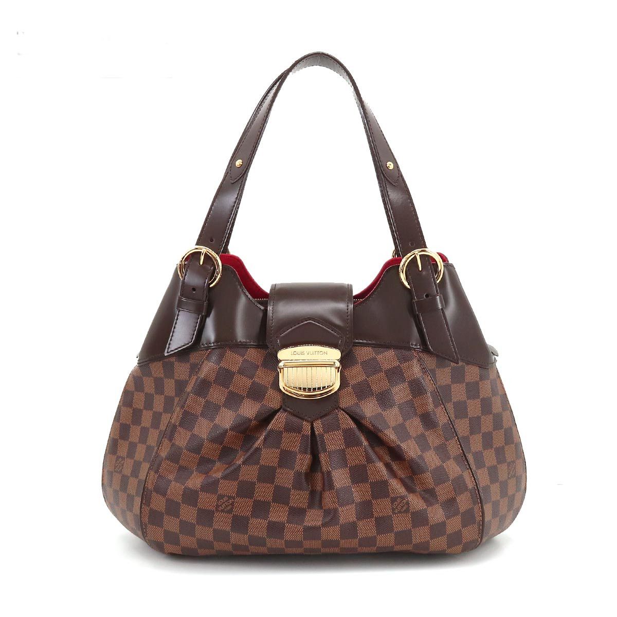 Louis Vuitton Damier Sistina GM Shoulder Bag Ebene
