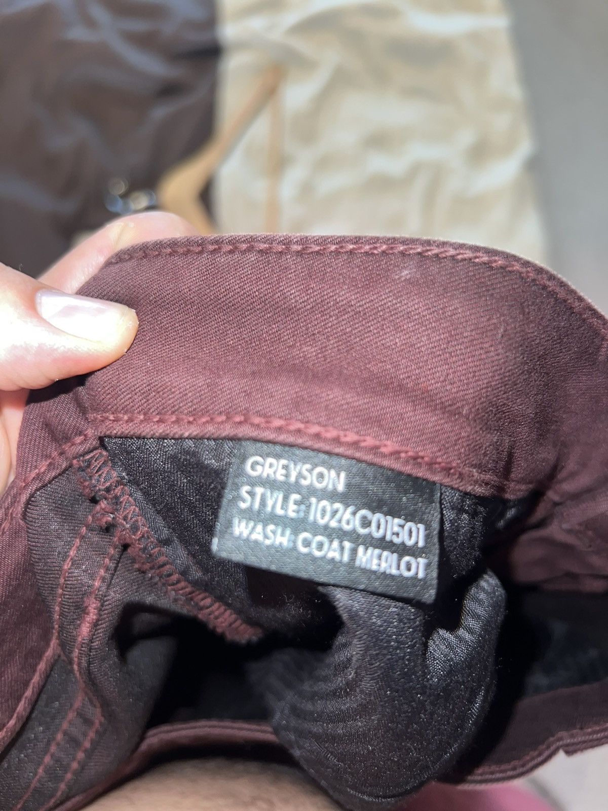 MONFRERE Monfere waxed denim Size US 34 / EU 50 - 6 Thumbnail