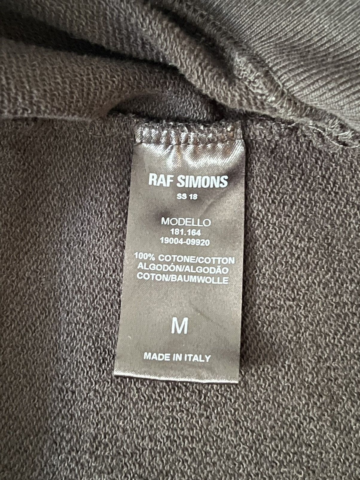 Raf Simons RAF Simons x Peter Saville, Wording Classic Hoodie Size US M / EU 48-50 / 2 - 7 Thumbnail