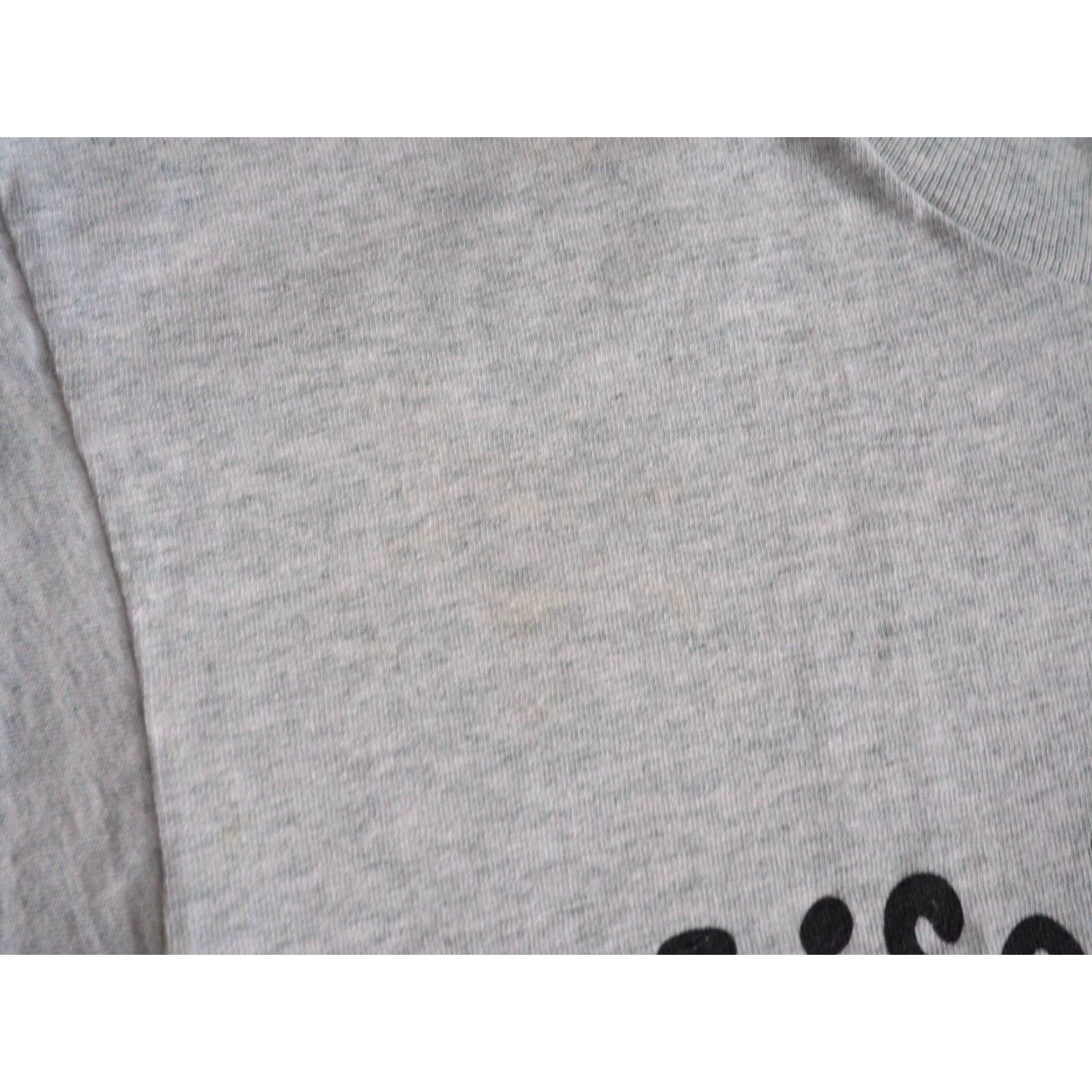 Fruit Of The Loom VINTAGE Fruit of the Loom Graphic Tee Gray 90s M Unisex T-Shirt USA Fruit of the Loom Shirt Mens Womens Size US M / EU 48-50 / 2 - 6 Thumbnail